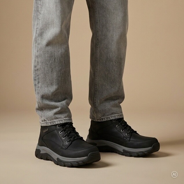Skechers Skechers Slip-ins waterproof veterboots zwart