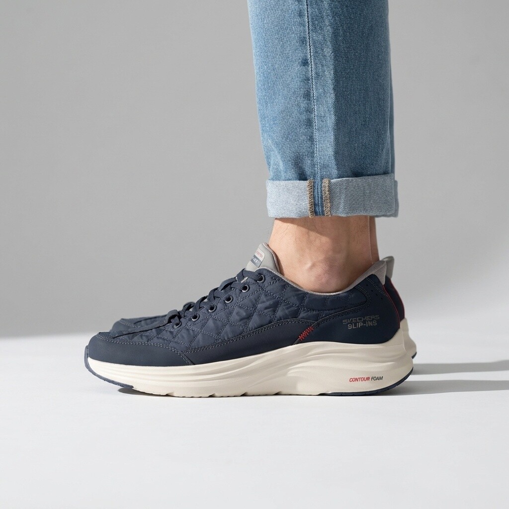Skechers Skechers Slip-ins Cozy Fit Instappers blauw