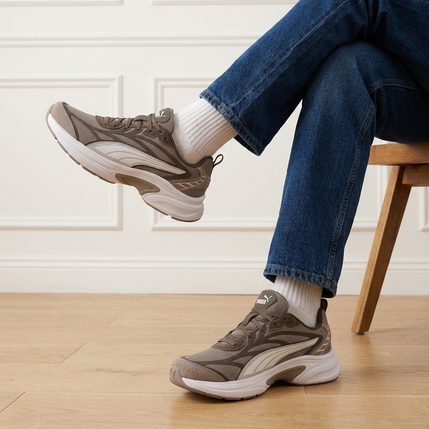 Puma Puma Softride Escalate Sneakers taupe Synthetisch