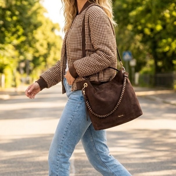 Tamaris Tamaris Hobo Tas bruin PU