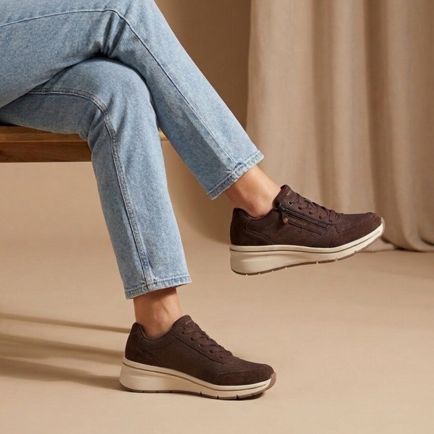 Skechers Skechers Billion Flex - Luxe Up Sneakers bruin