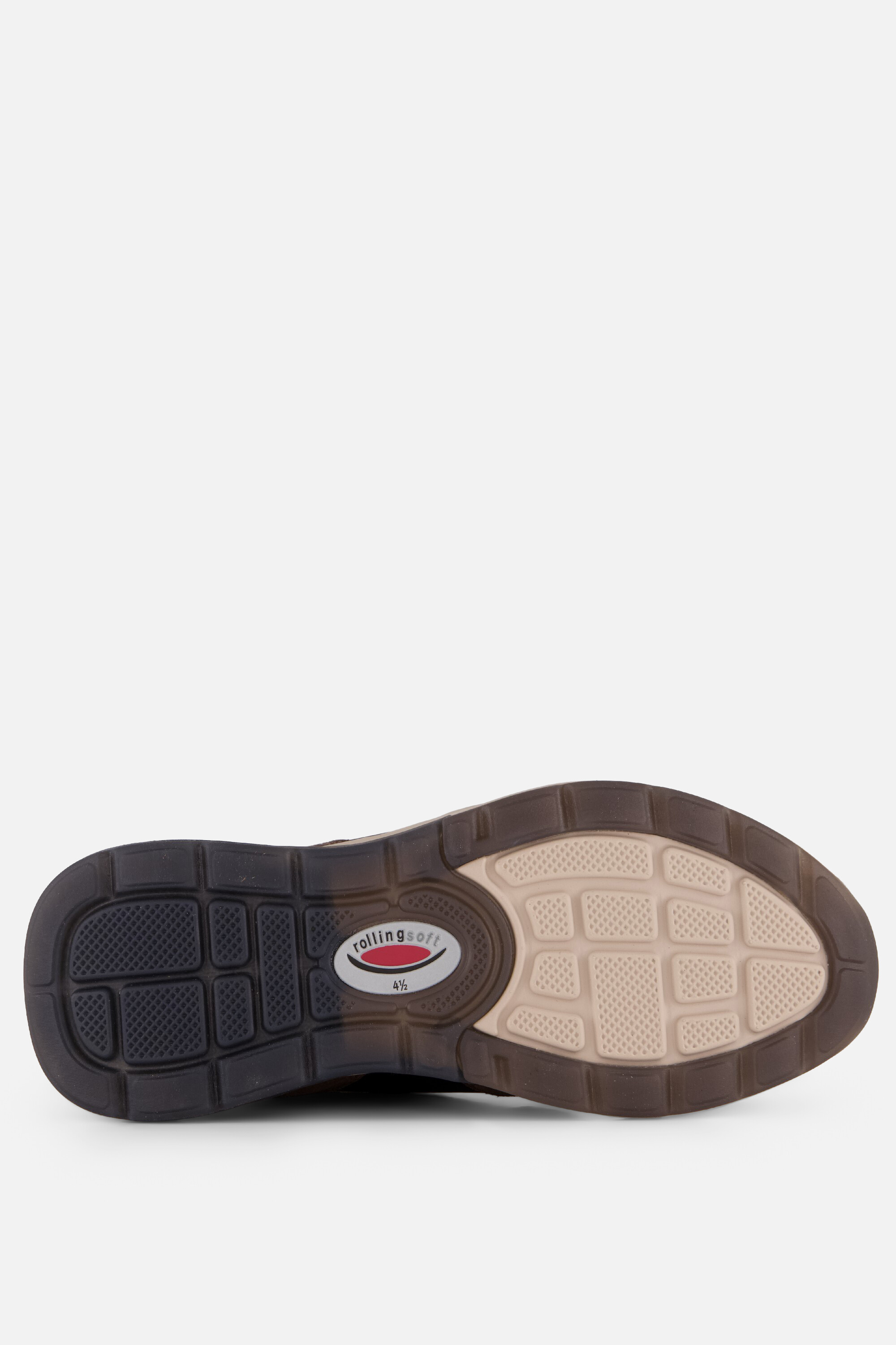 Gabor Rollingsoft Sneakers taupe Suède, foto 5