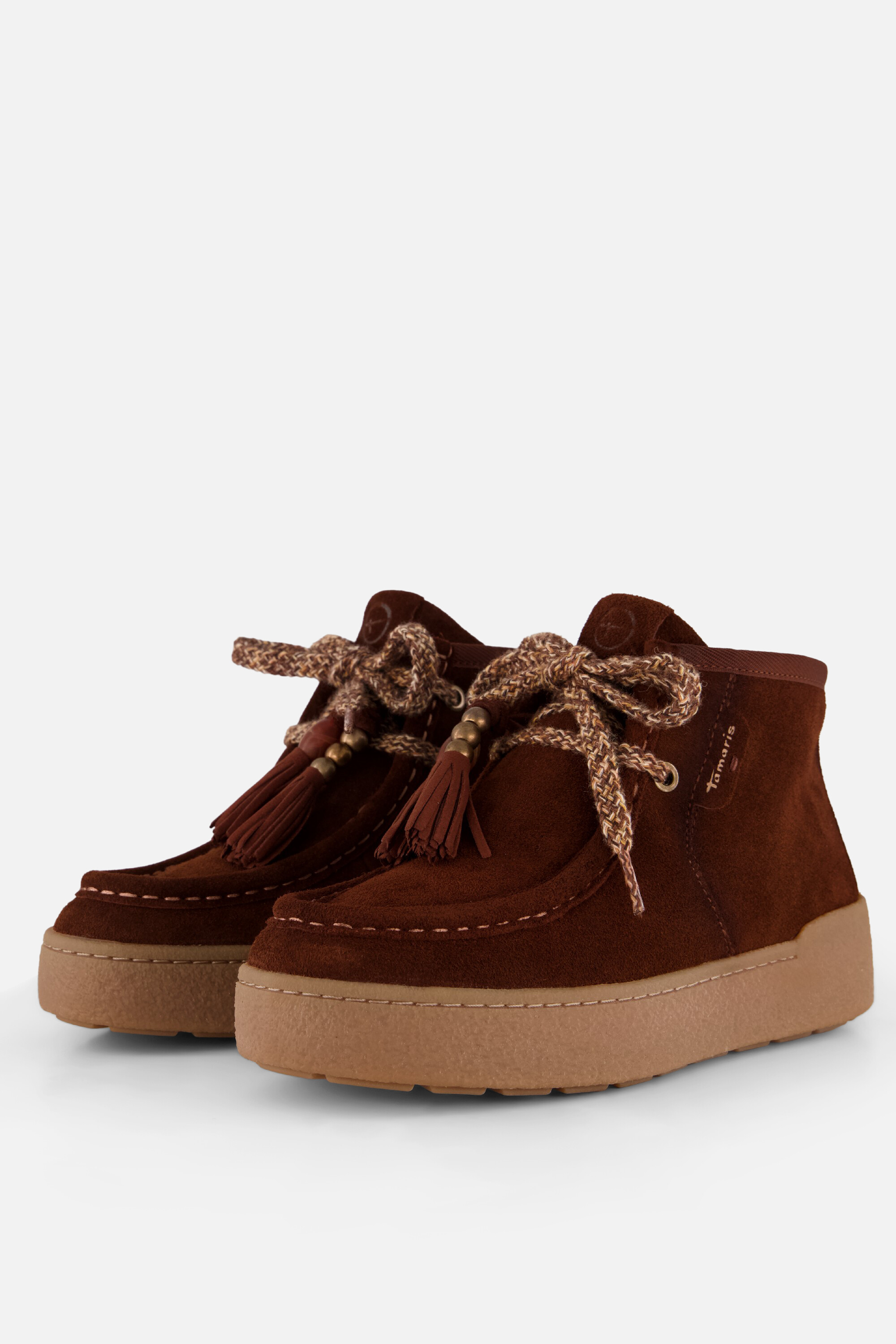 Tamaris Veterboots bruin Suede, foto 2
