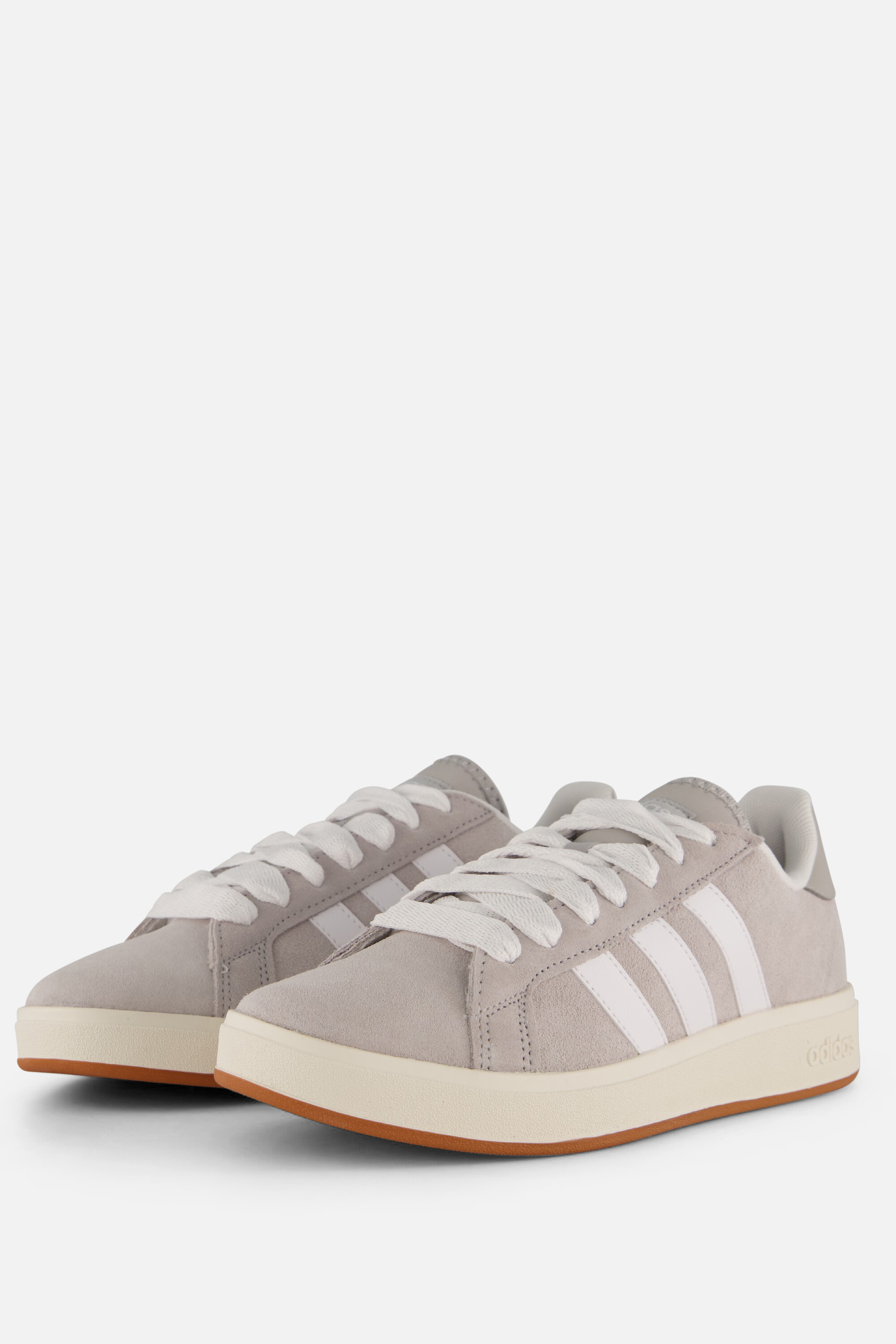 Adidas Grand Court Base 00 Sneakers Grijs Suède, foto 2