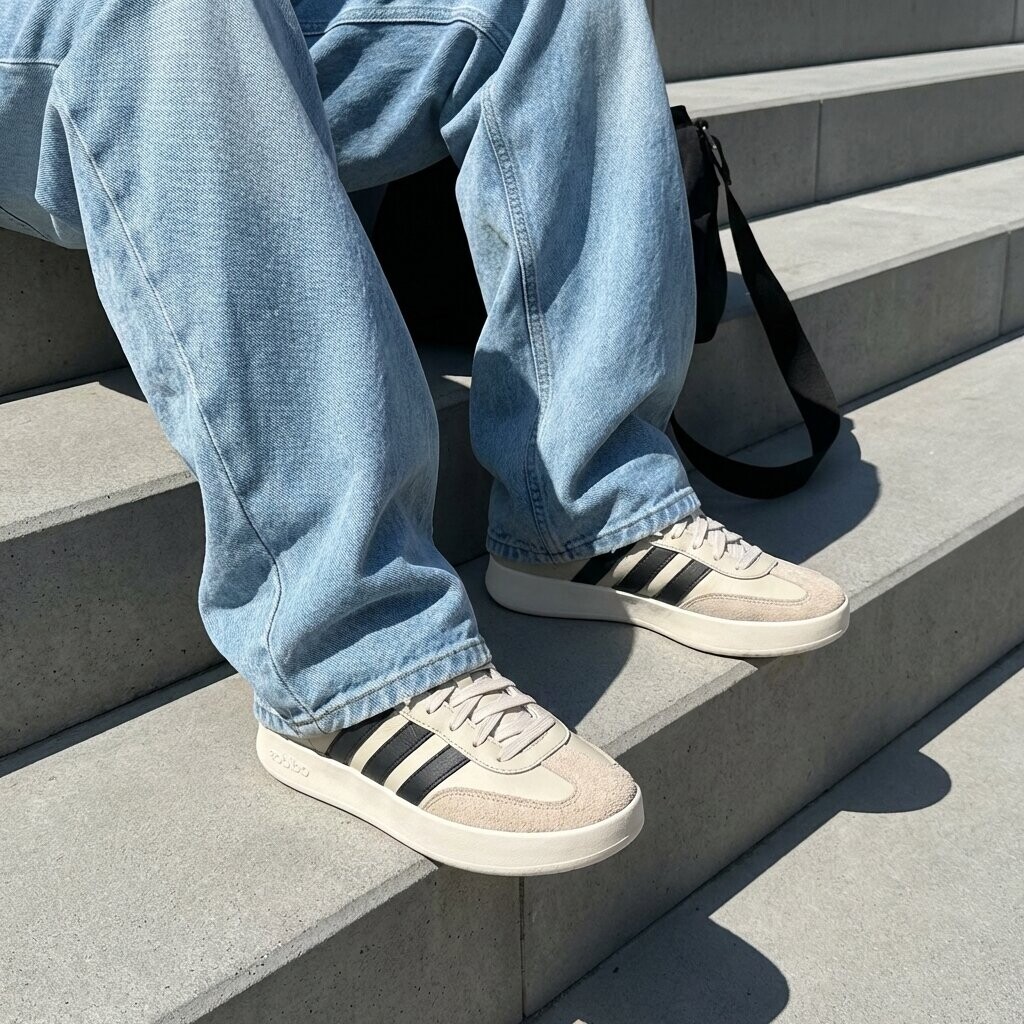Adidas Adidas Barreda Sneakers beige Synthetisch