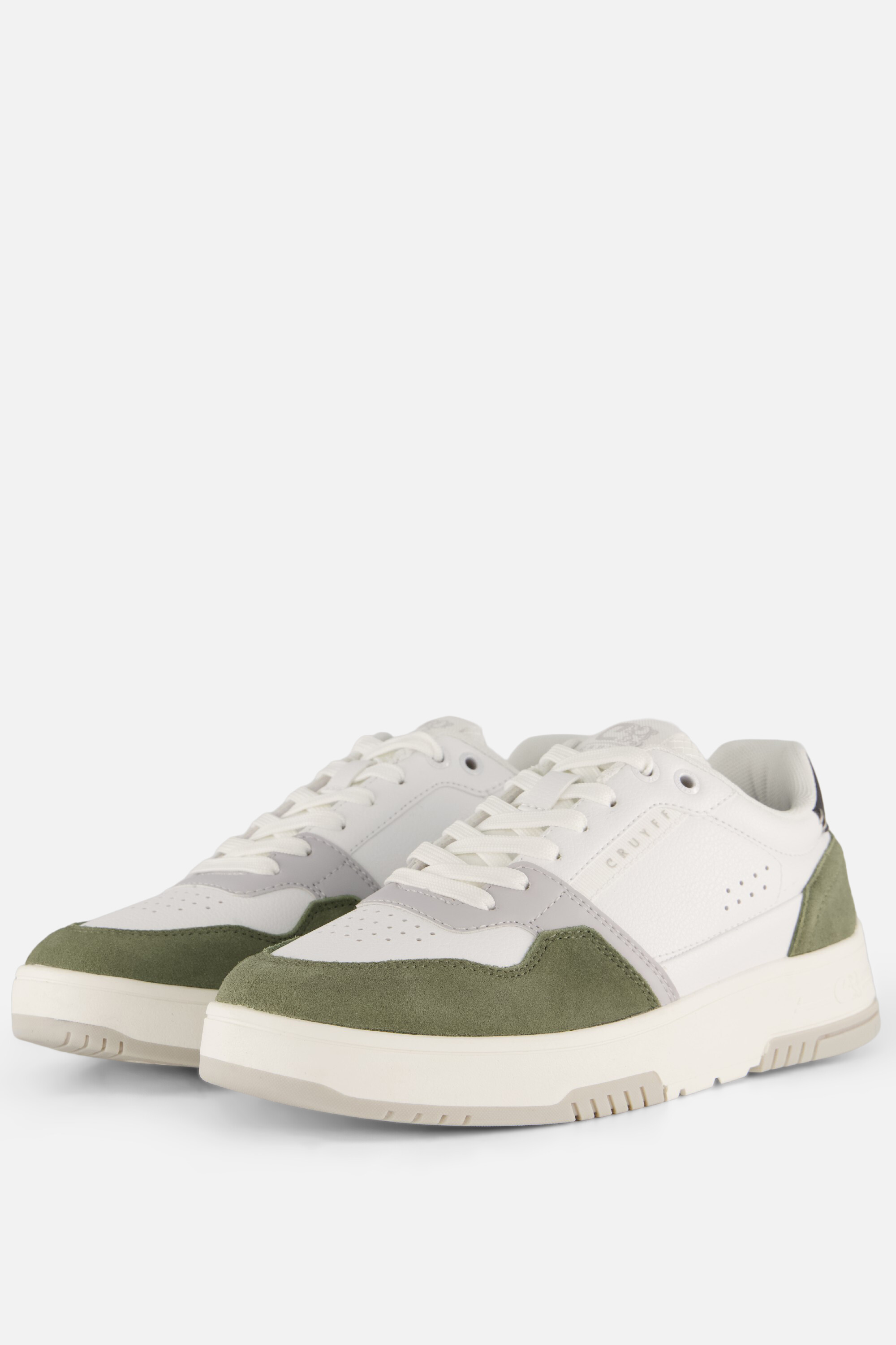Cruyff Endorsed Sport Sneakers wit/groen, foto 2