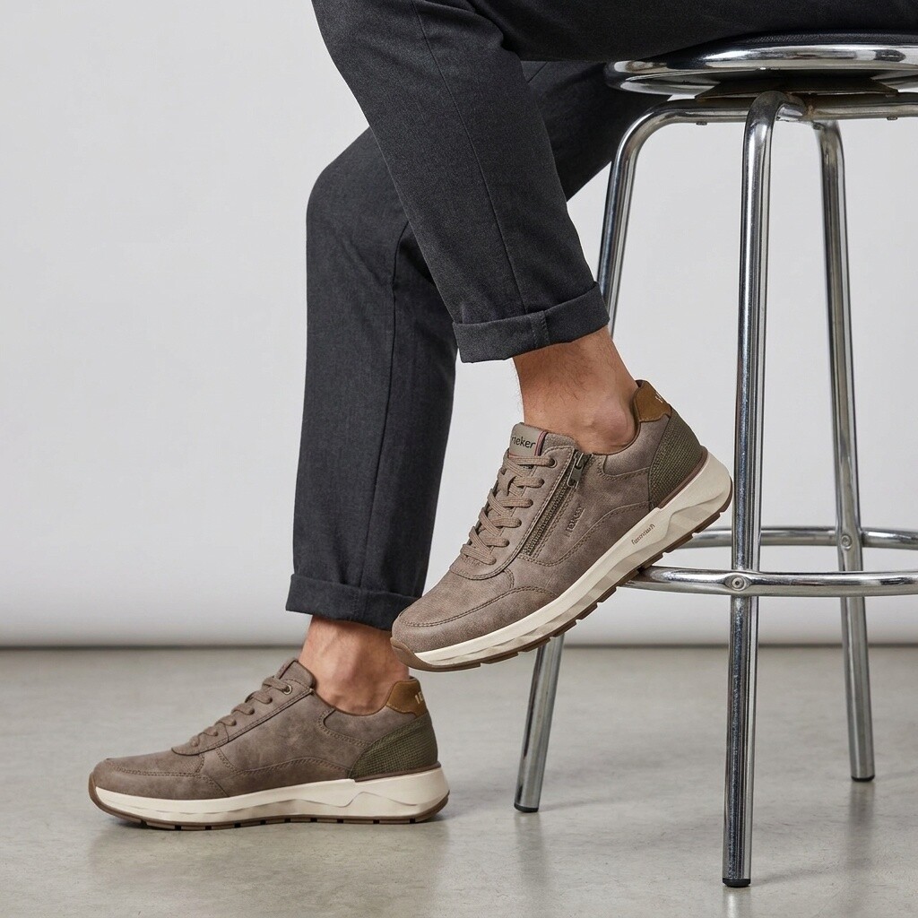 Rieker Rieker Sneakers grijs Synthetisch