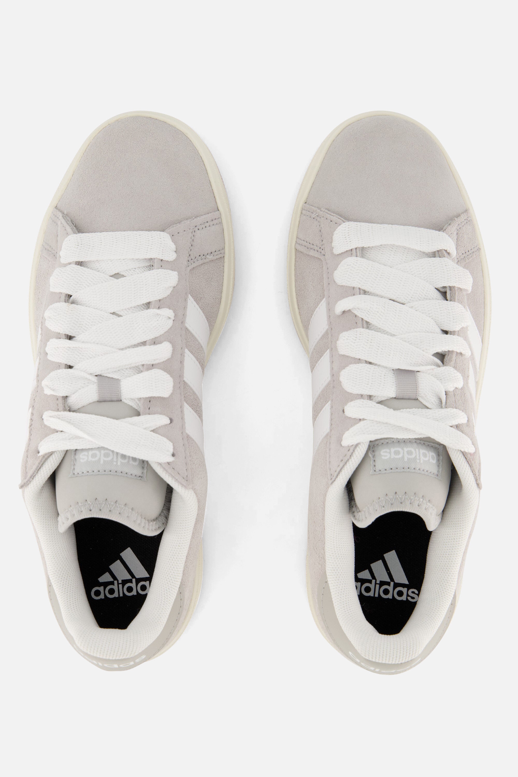Adidas Grand Court Base 00 Sneakers Grijs Suède, foto 4