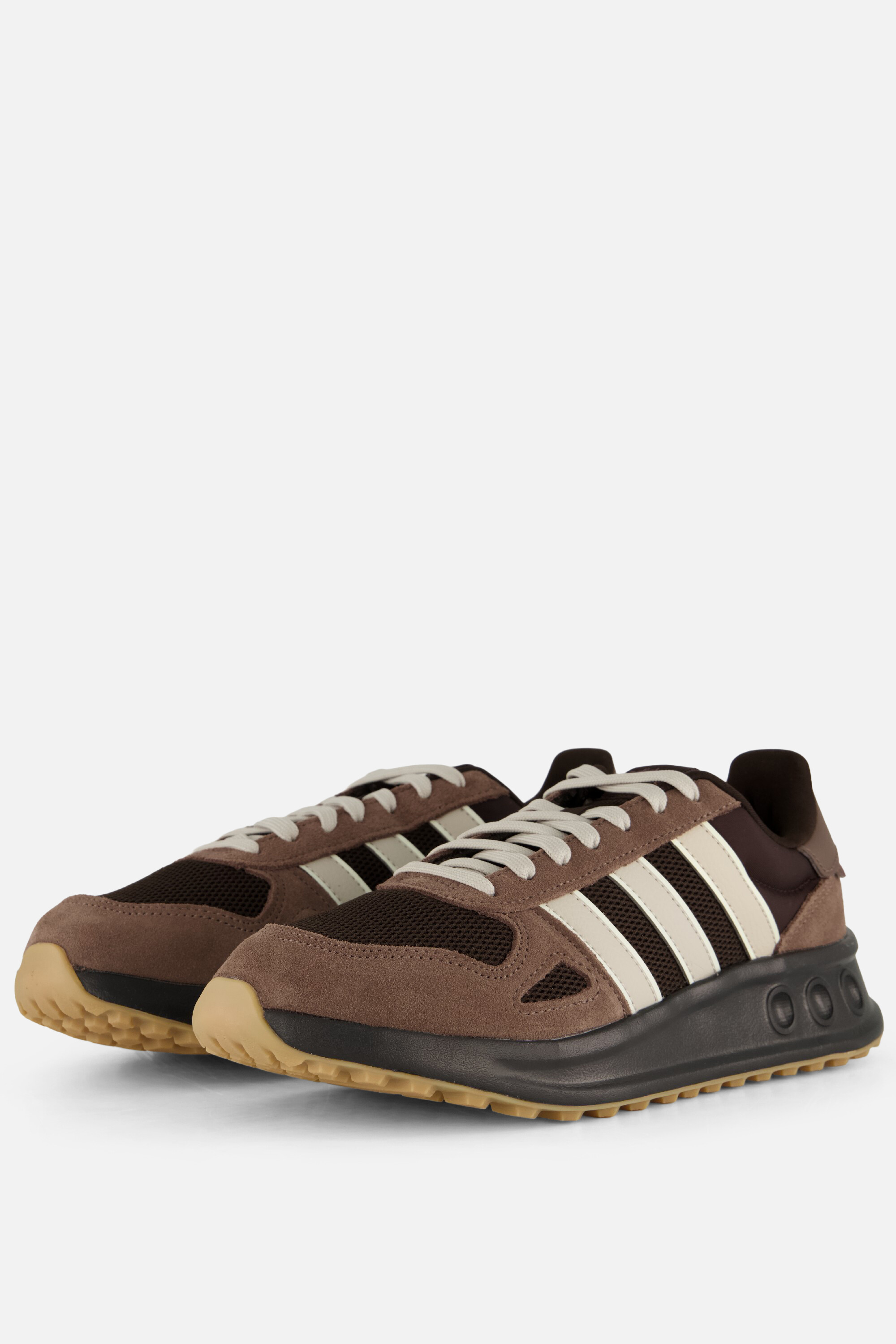 Adidas Run 84 Sneakers bruin Leer, foto 3