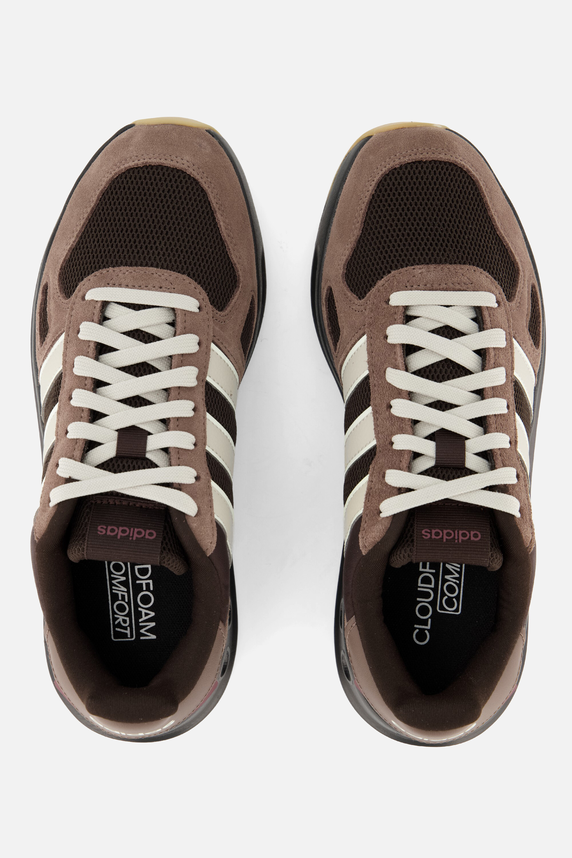 Adidas Run 84 Sneakers bruin Leer, foto 5