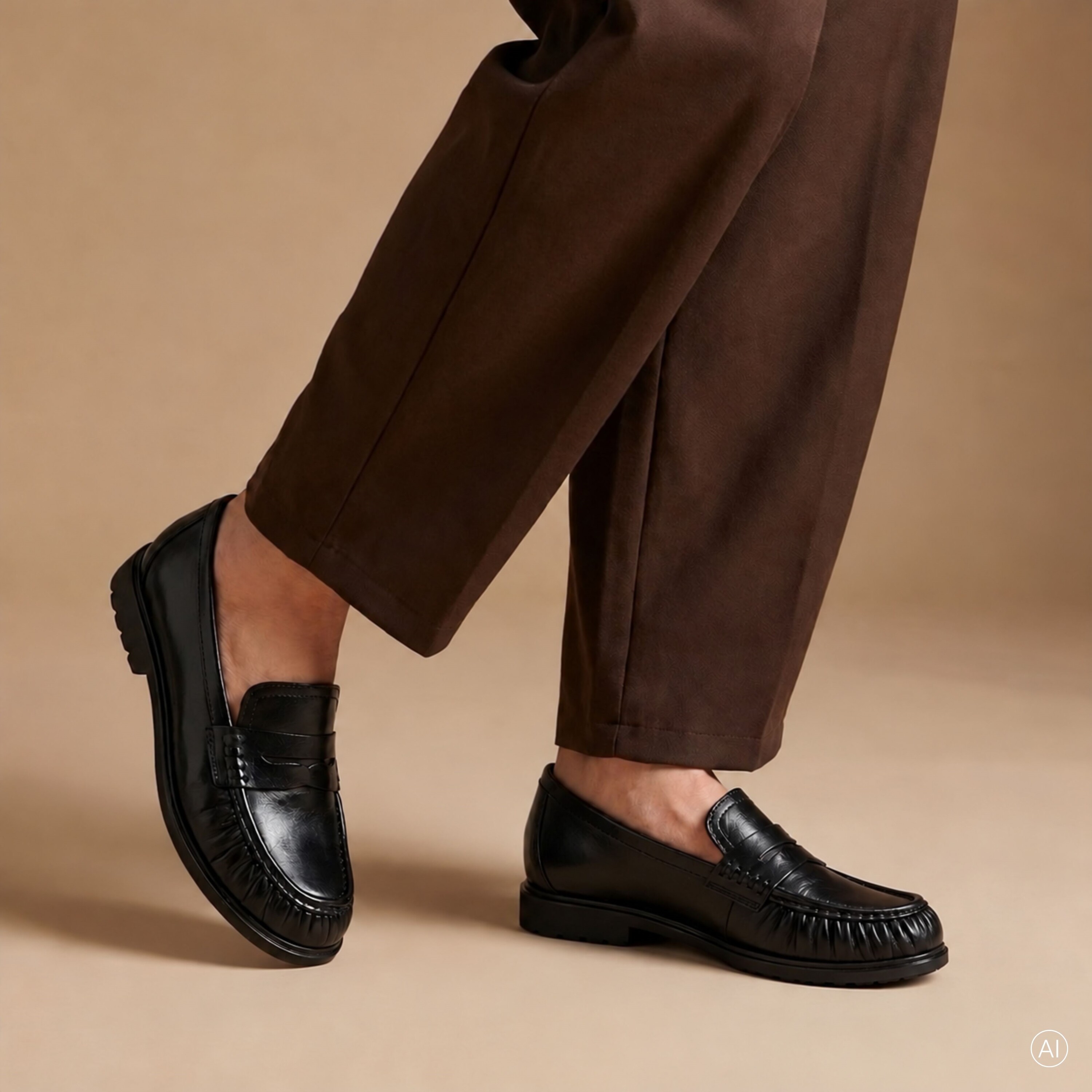Gabor Gabor Loafers zwart Leer