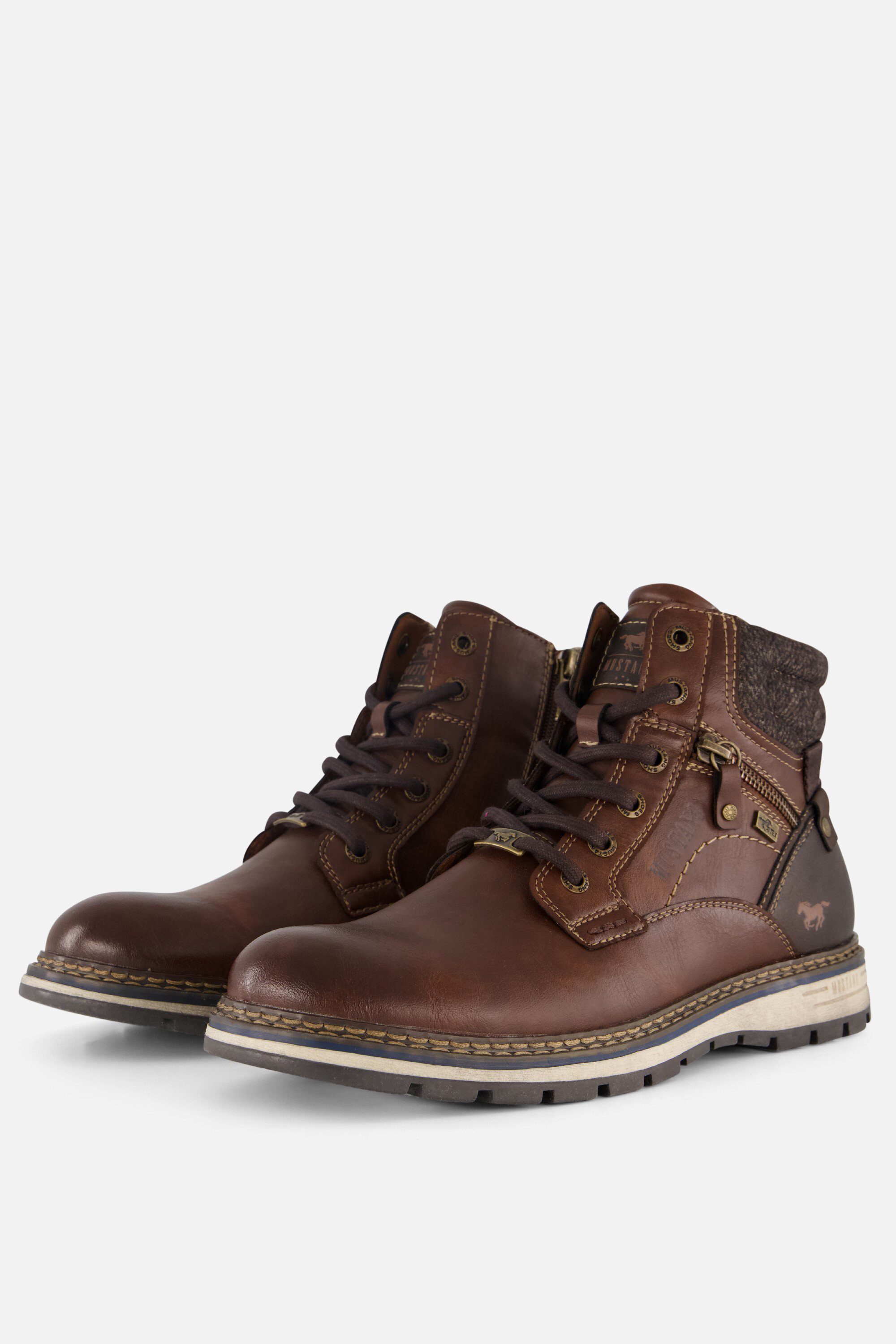 Mustang Mustang Veterboots cognac Pu