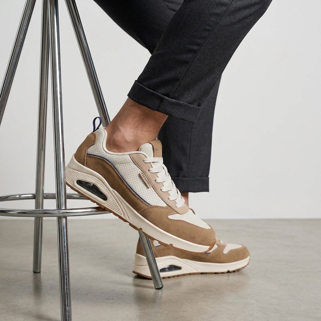 Skechers Skechers Uno Stacre 2.0 Sneakers beige