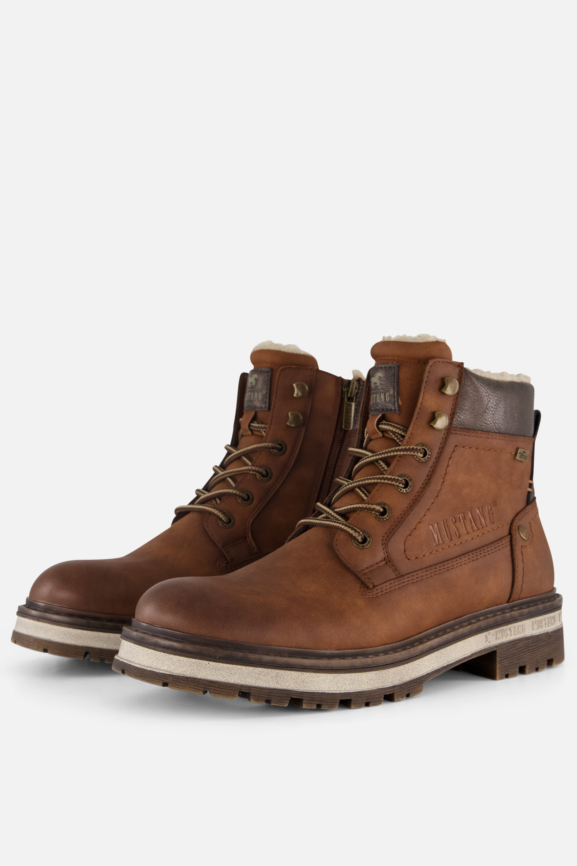 Mustang Mustang Veterboots cognac Pu