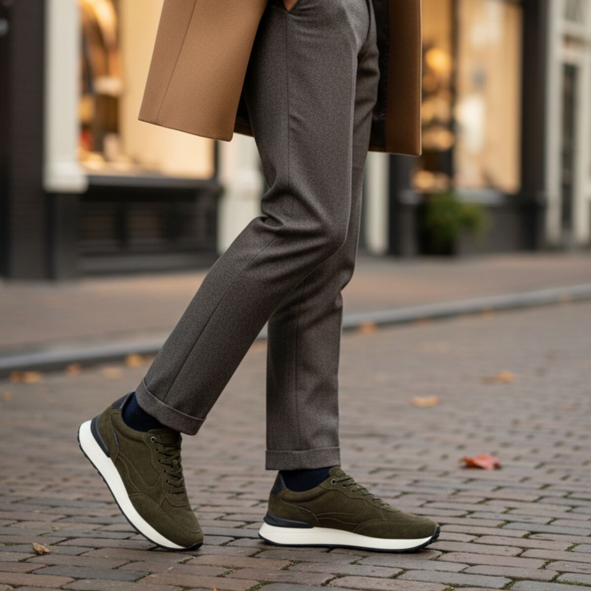 Vertice Vertice Sneakers groen Suede