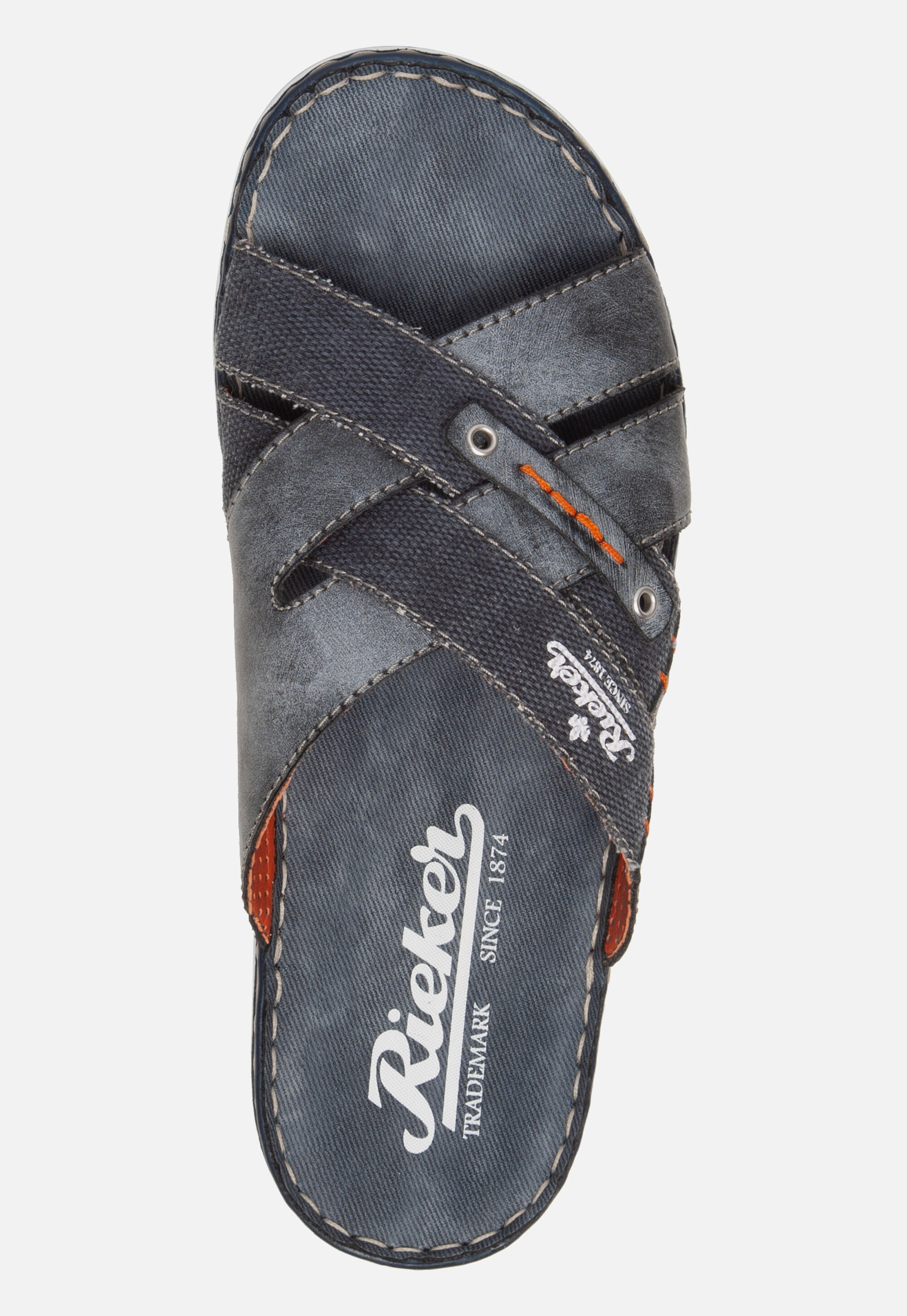 Rieker Slippers blauw Synthetisch, foto 2