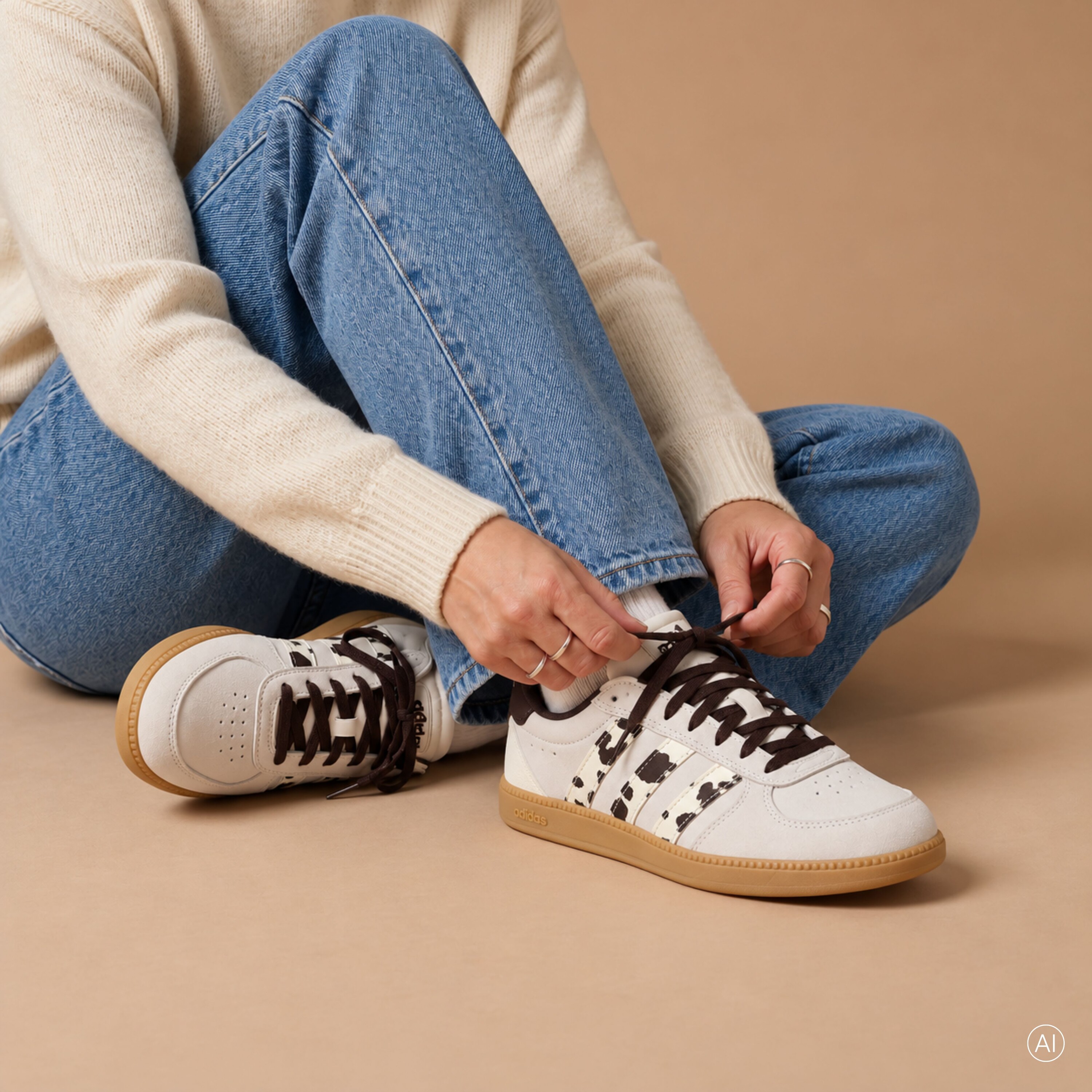 Adidas Adidas Breaknet Sleek Sneakers wit Textiel