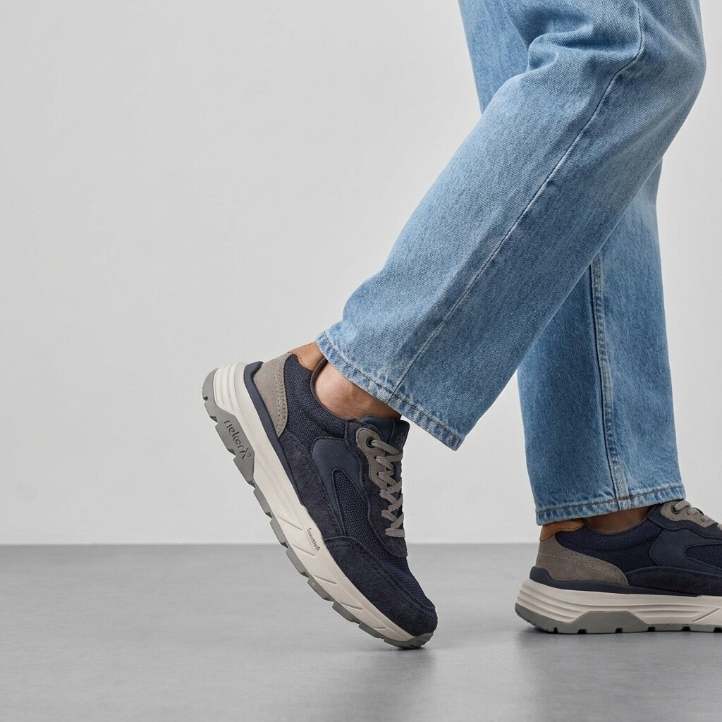 Rieker Rieker Sneakers H-leest blauw