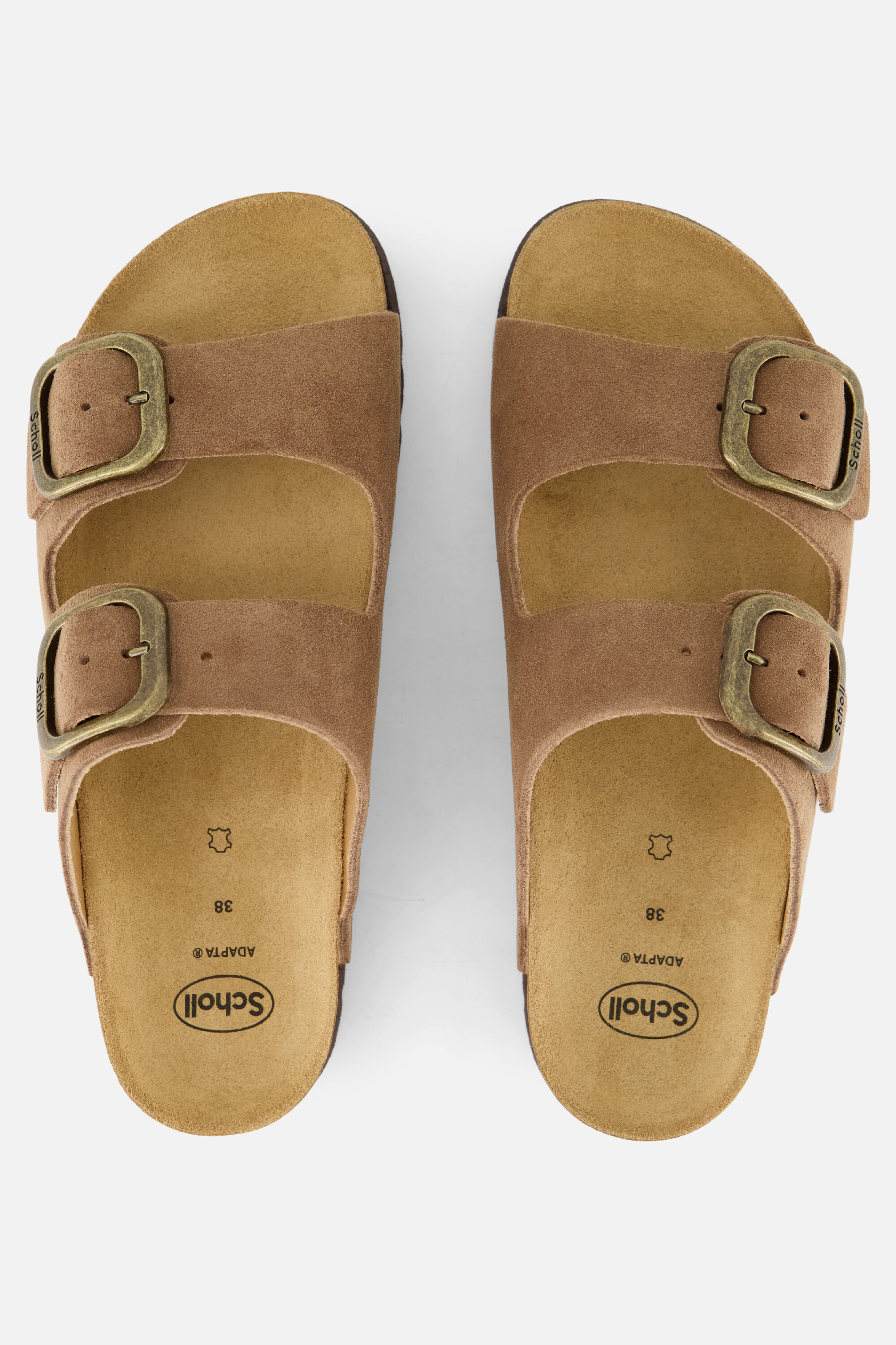 Scholl Noelle Sandalen taupe Suede, foto 3