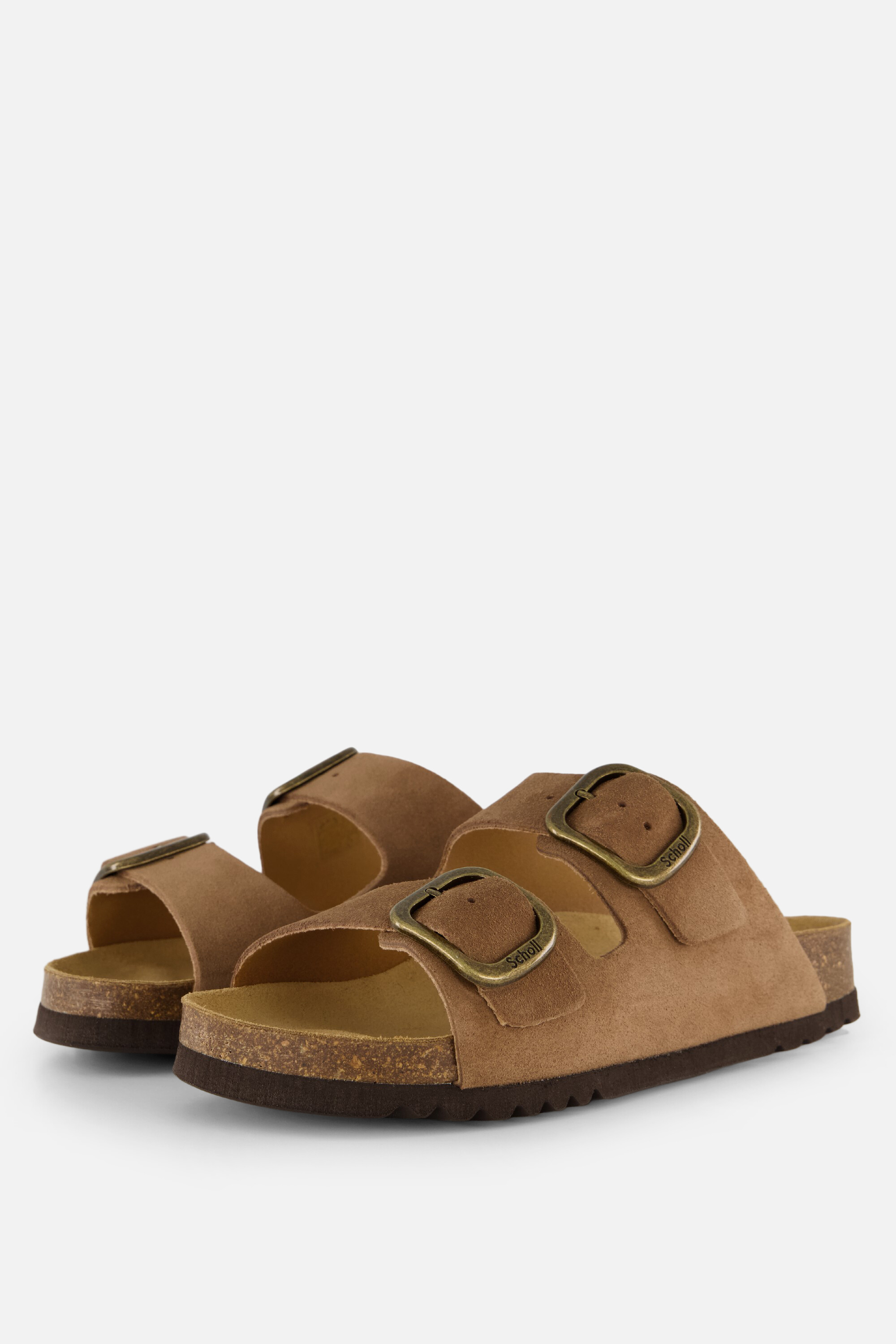 Scholl Noelle Sandalen taupe Suede, foto 2