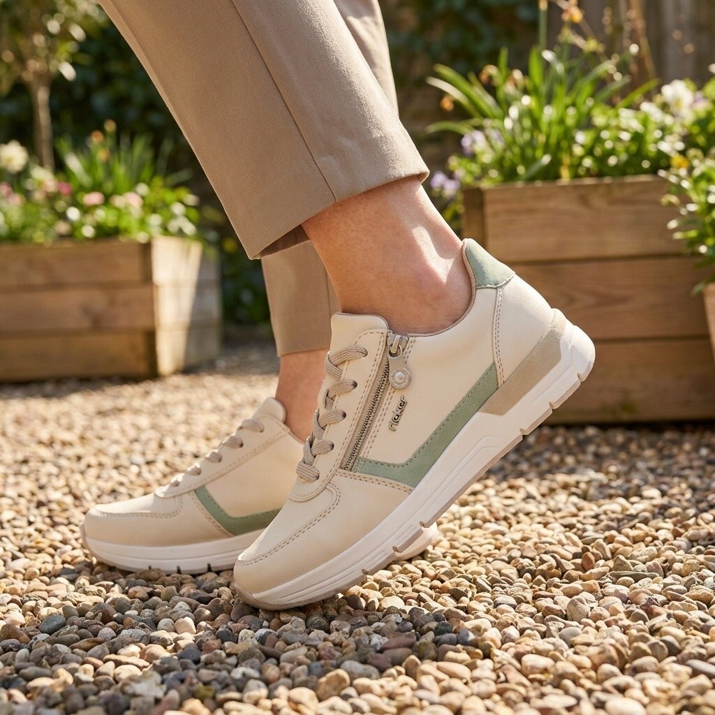 Rieker Rieker Sneakers beige Synthetisch
