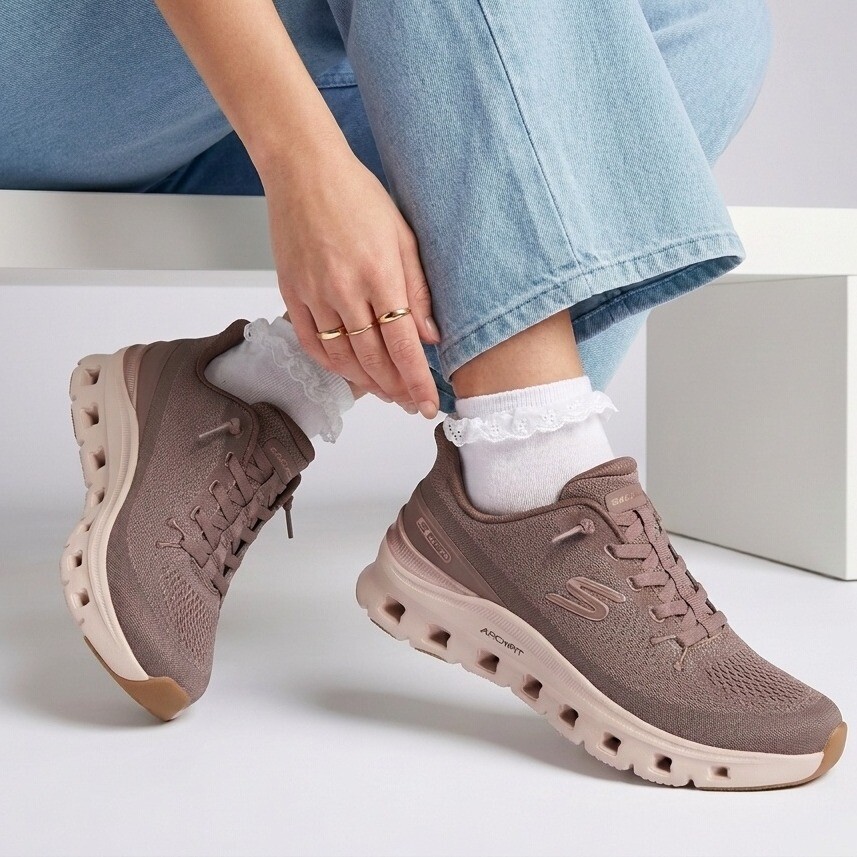 Skechers Skechers Slip-ins Arch Fit Glide-Step Pro bruin