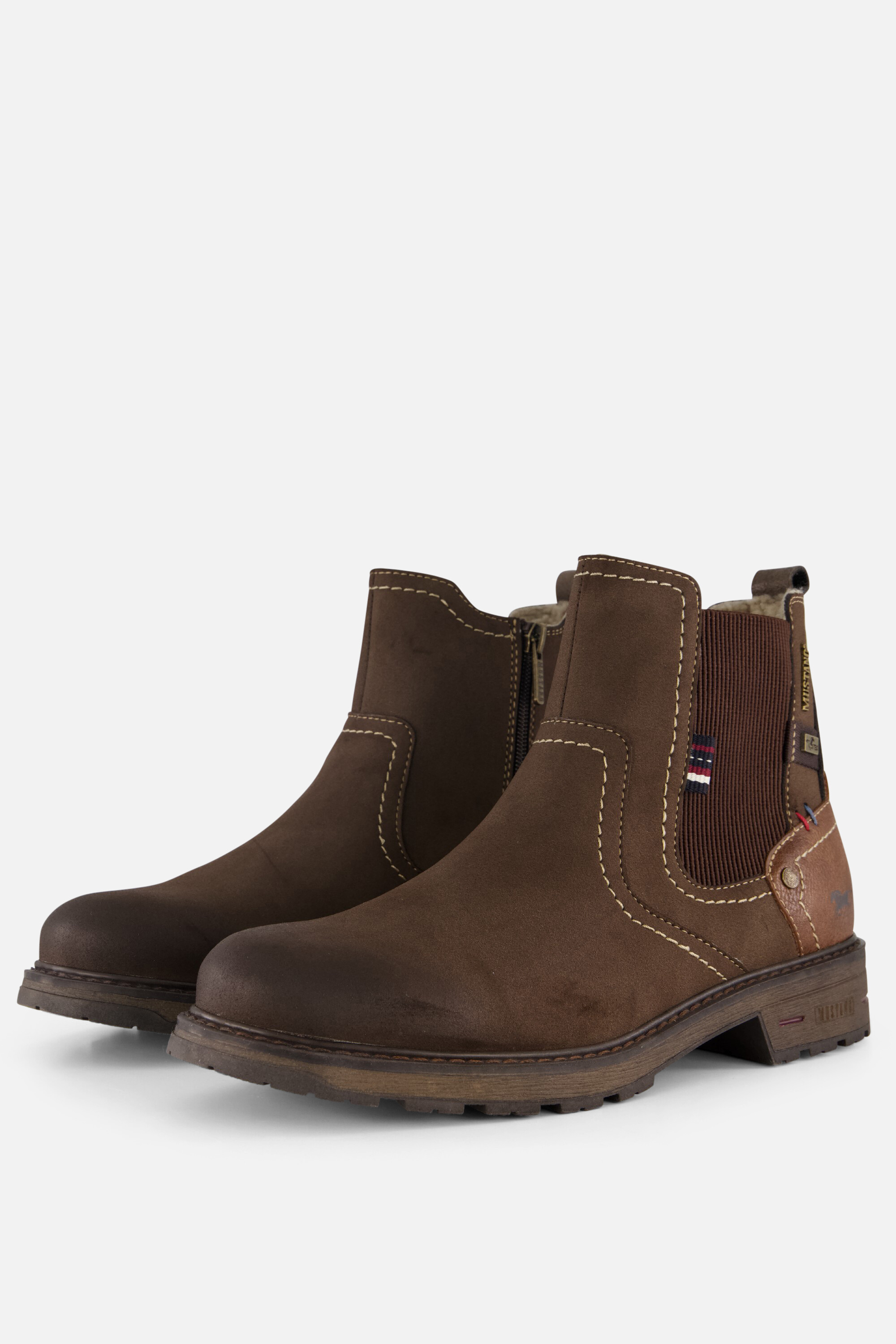 Mustang Mustang Chelsea Boots bruin Pu
