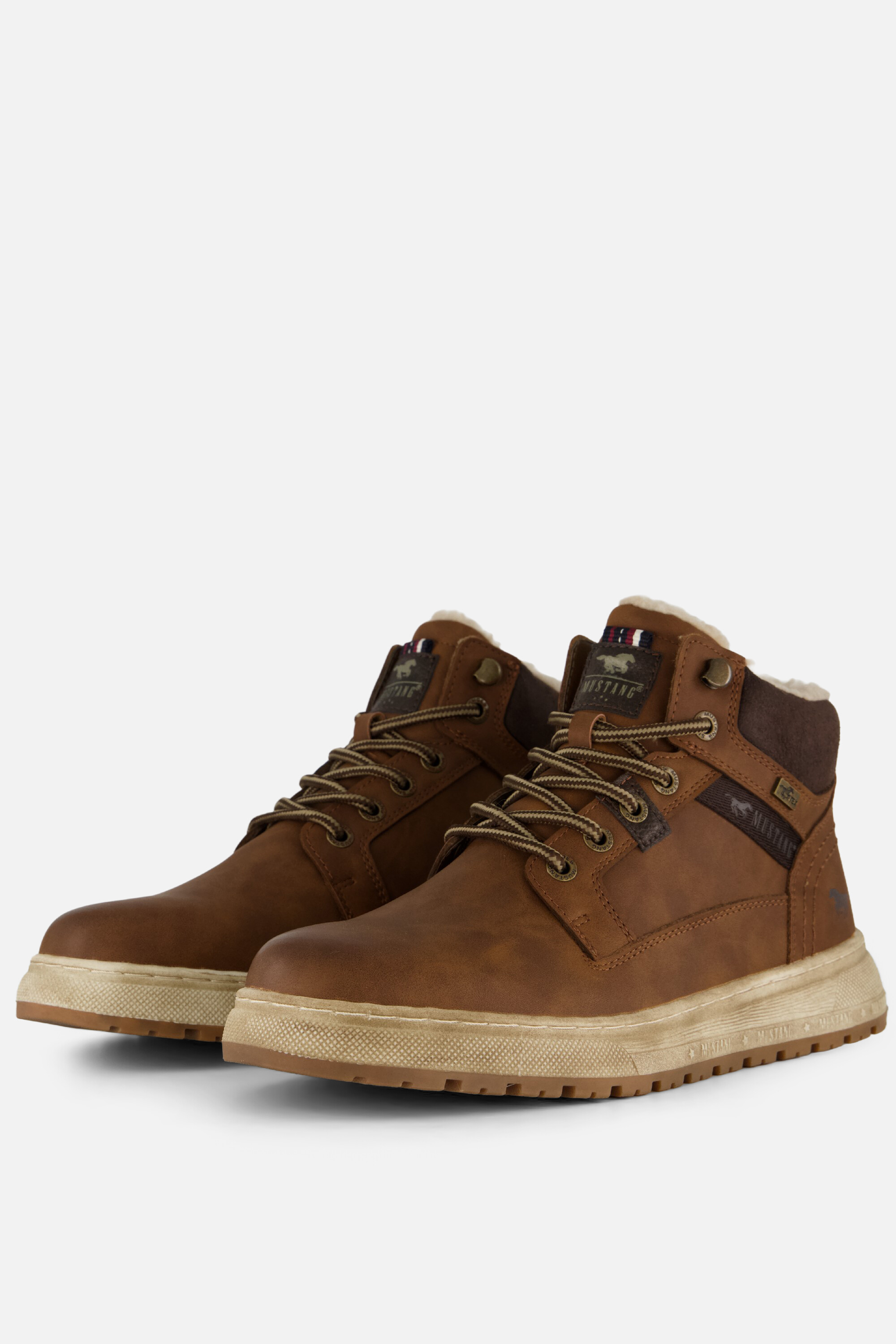 Mustang Mustang Veterboots cognac Pu