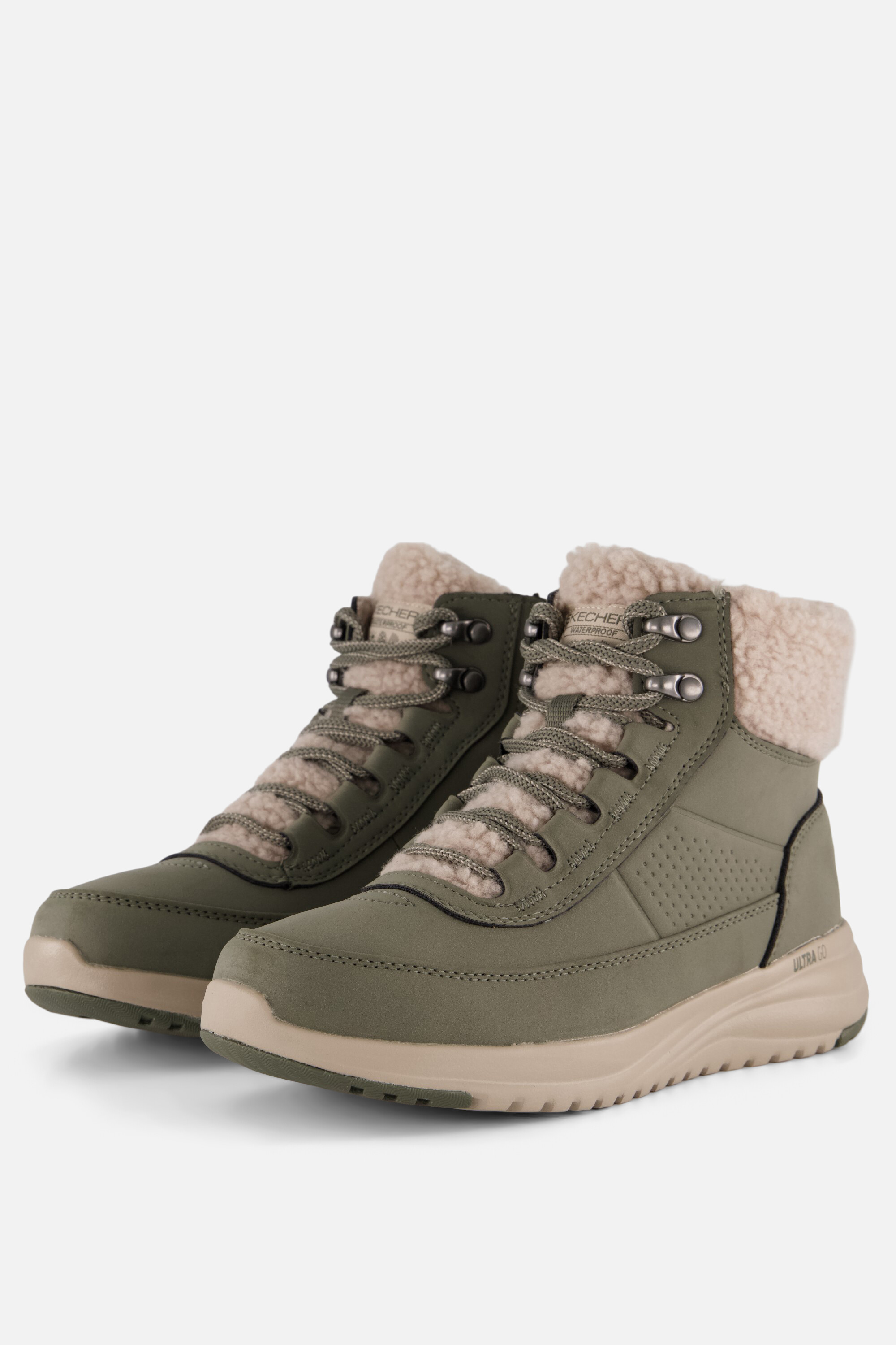 Skechers Skechers On The Go Veterboots groen Synthetisch