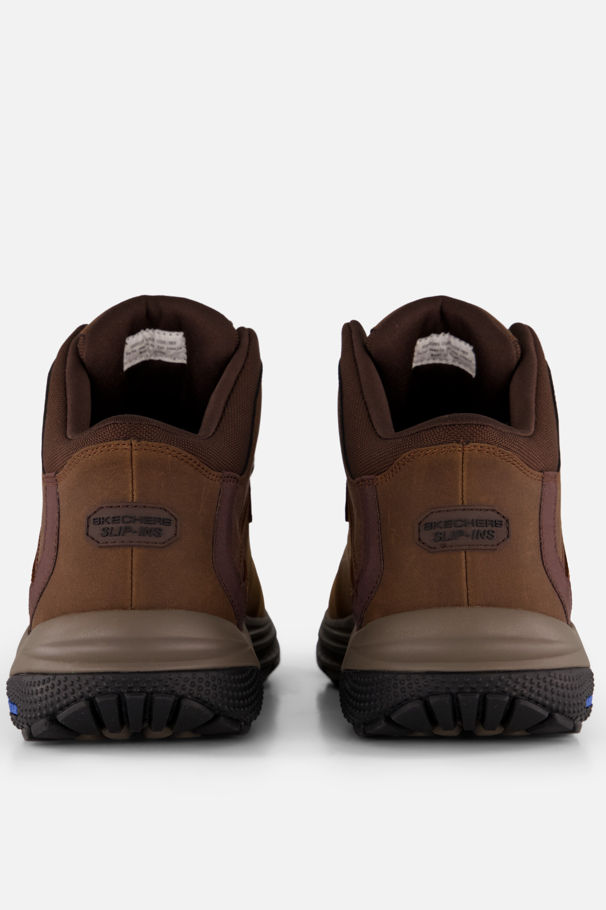 Skechers Slip-ins Relaxed Fit Veterschoenen bruin, foto 3