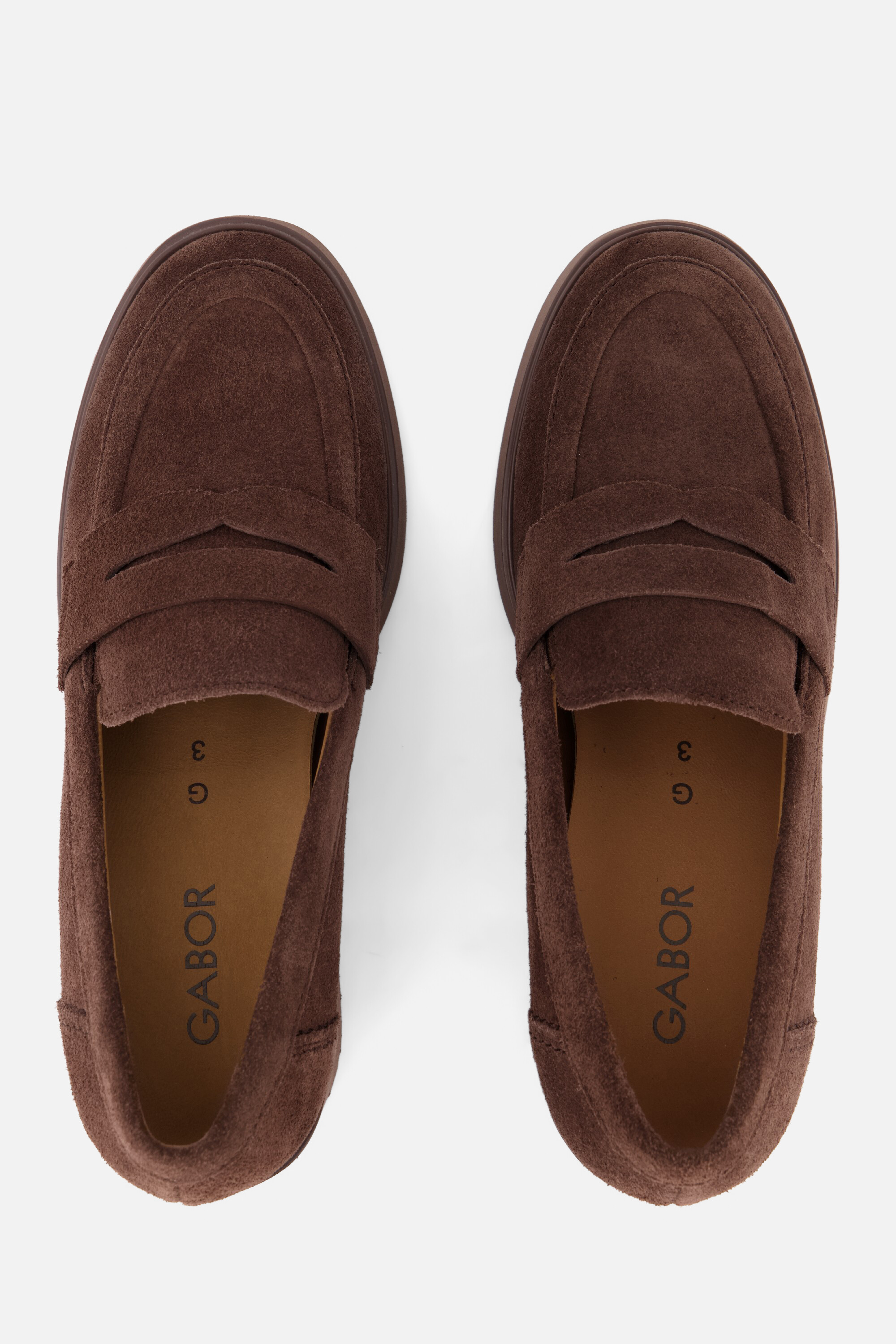 Gabor Loafers bruin Suede, foto 4