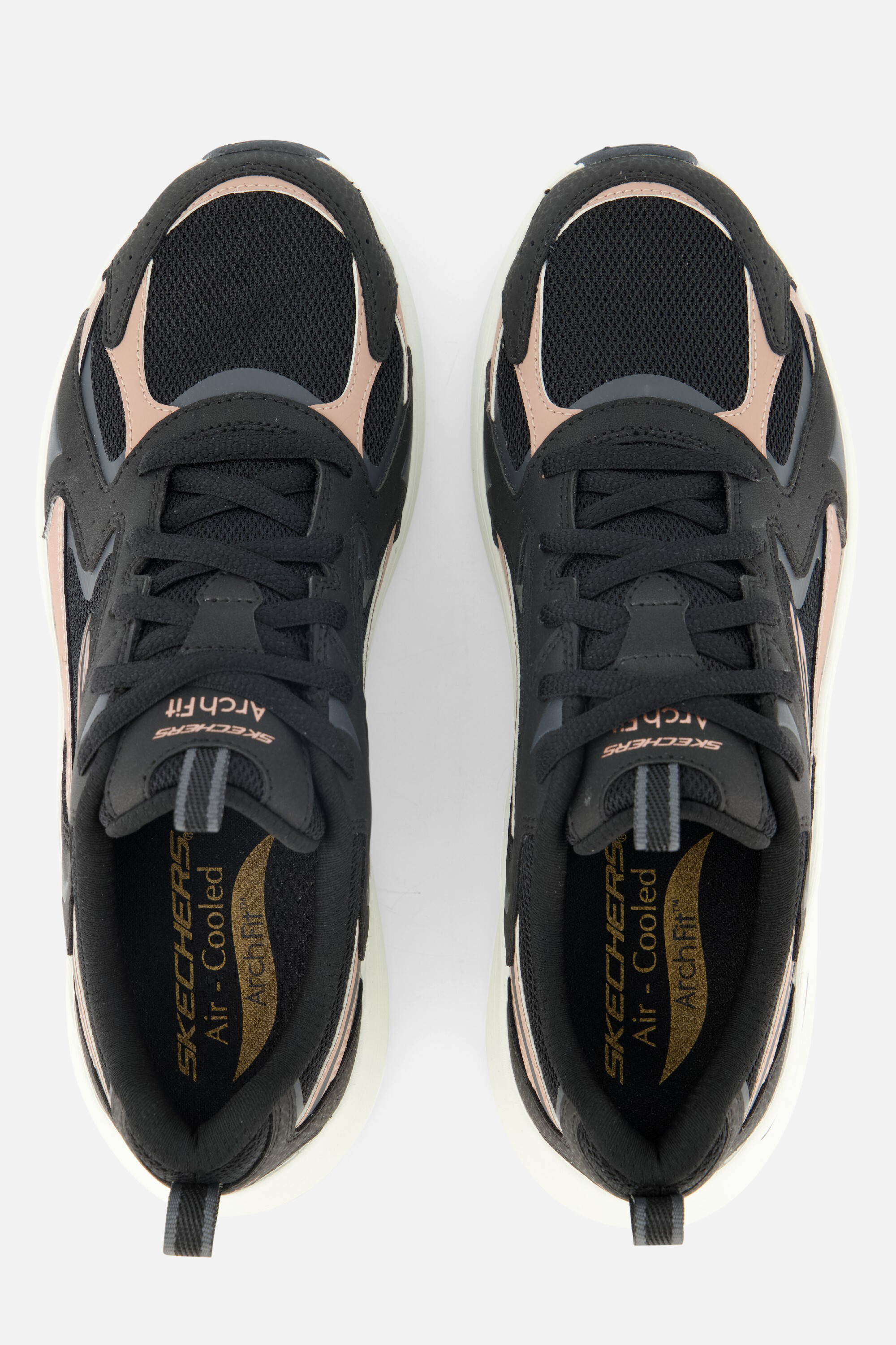Skechers Arch Fit 2.0 Vintage Luxe Sneakers zwart, foto 4