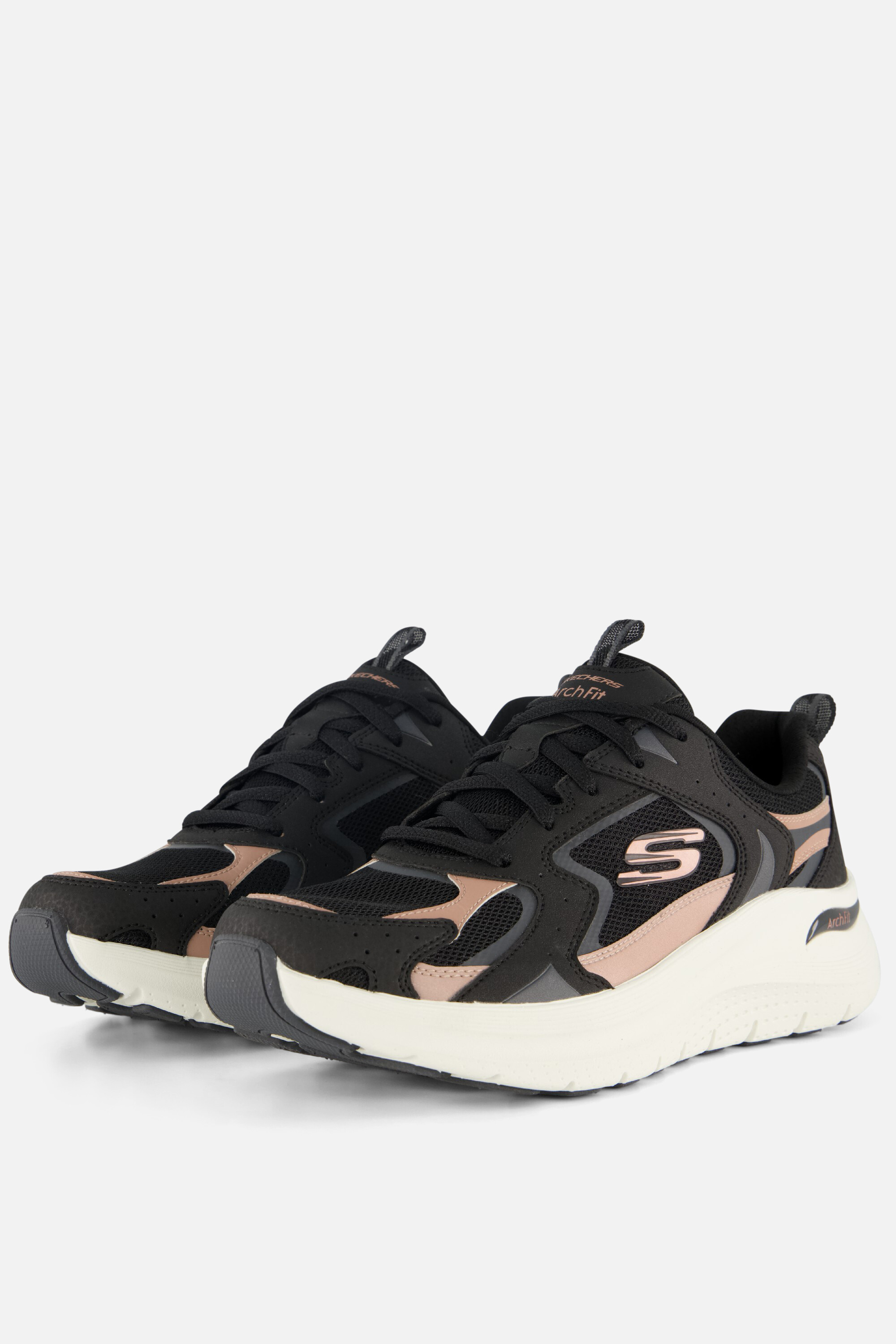 Skechers Arch Fit 2.0 Vintage Luxe Sneakers zwart, foto 2