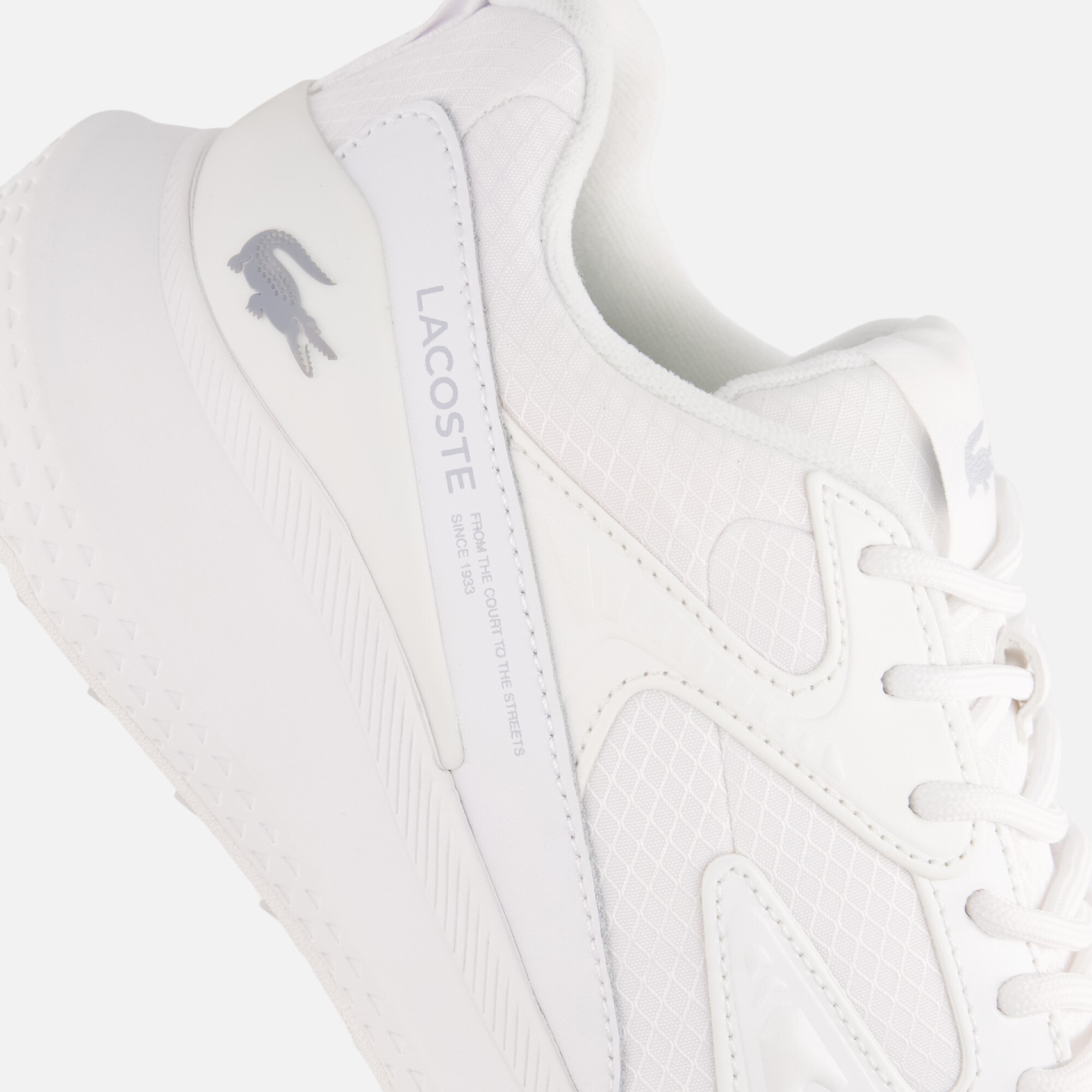 Lacoste L003 Evo Sneakers wit Textiel, foto 5