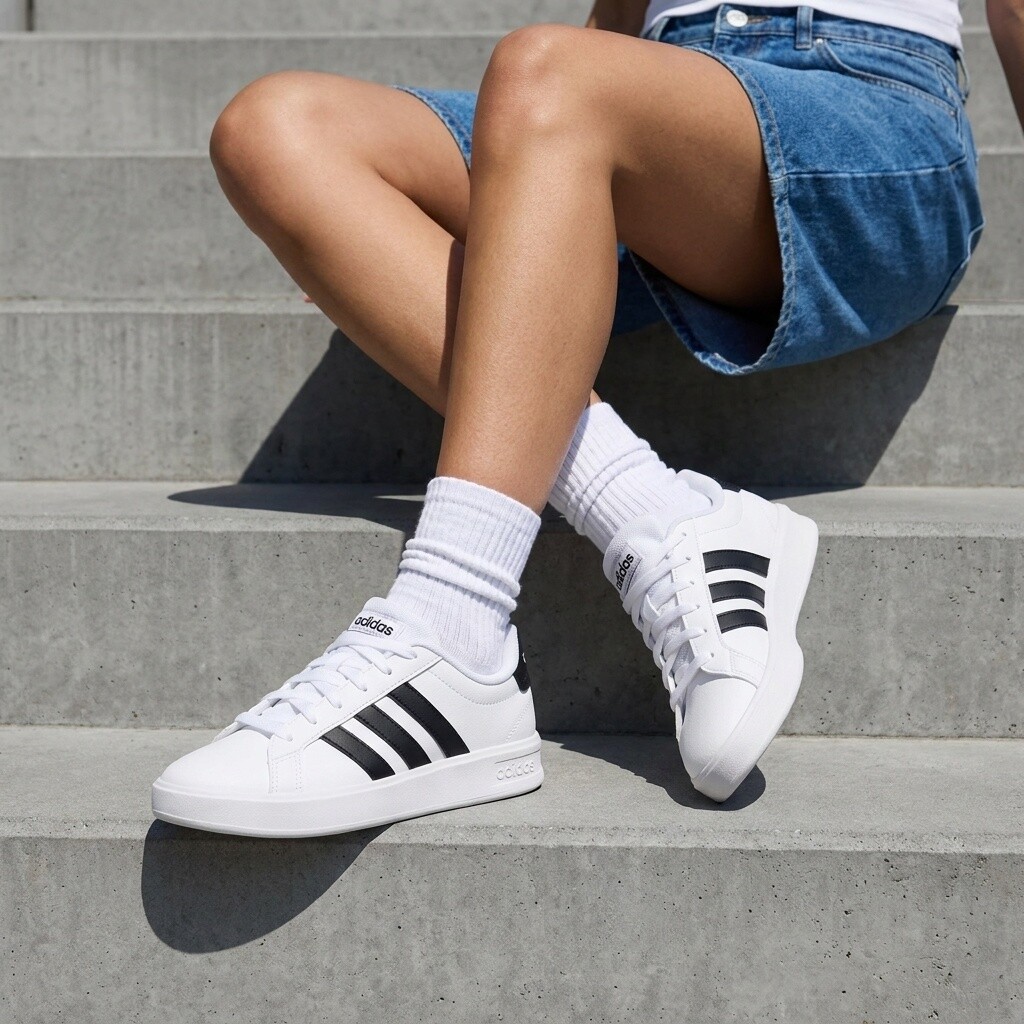 Adidas Adidas Grand Court 3.0 Sneakers wit