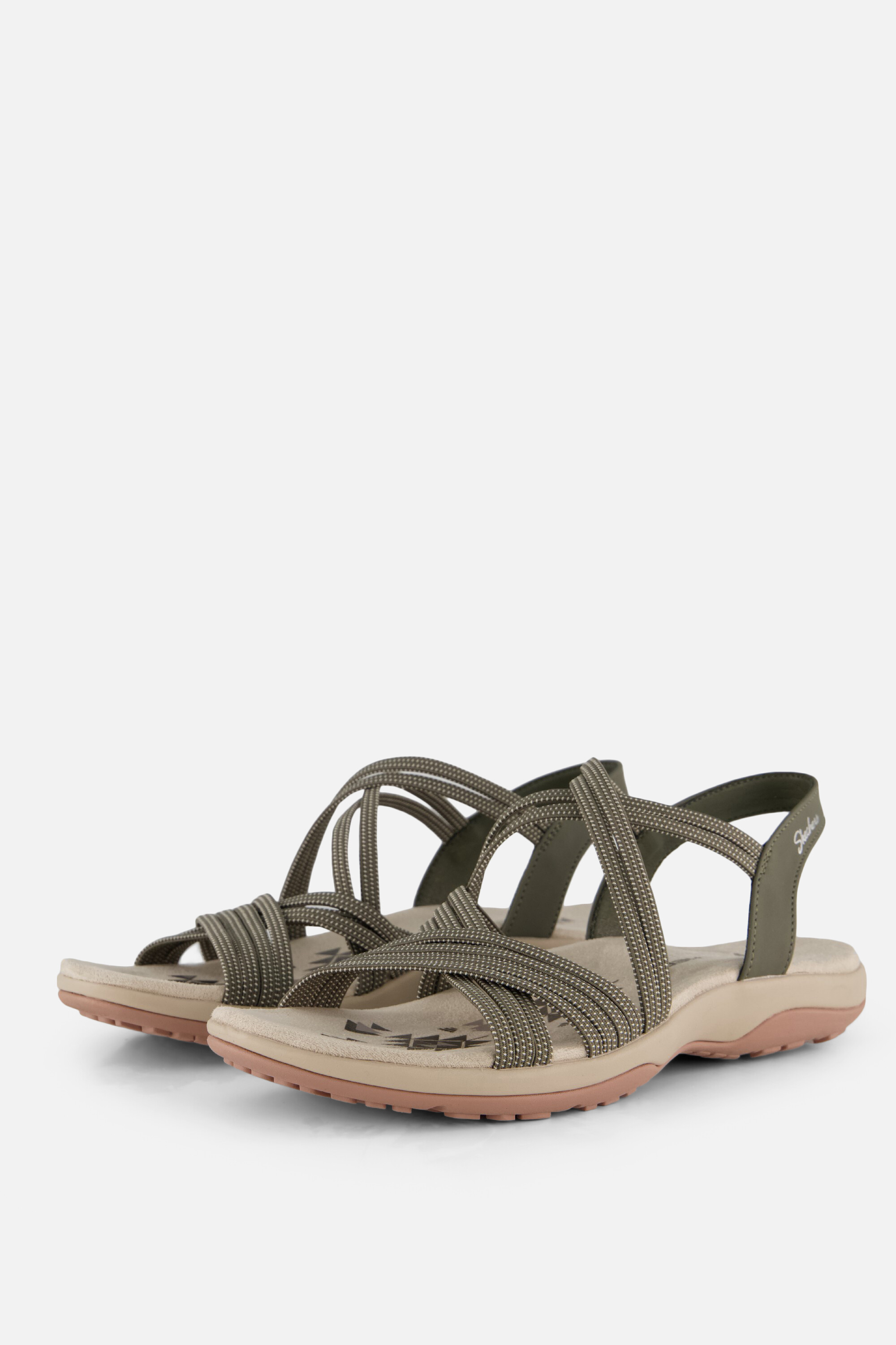 Skechers Reggae Slim Turn It Up sandalen groen, foto 2