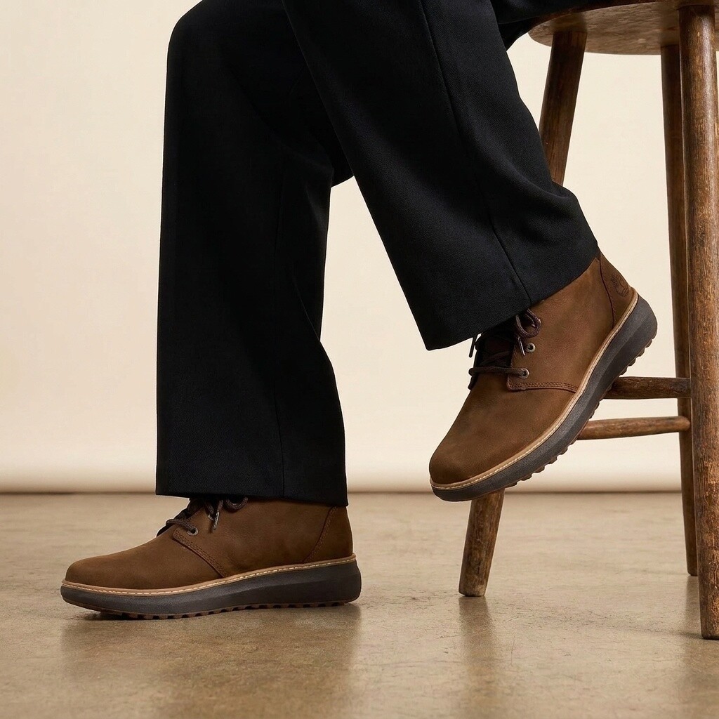 Timberland Timberland Hudson road mid veterboots bruin