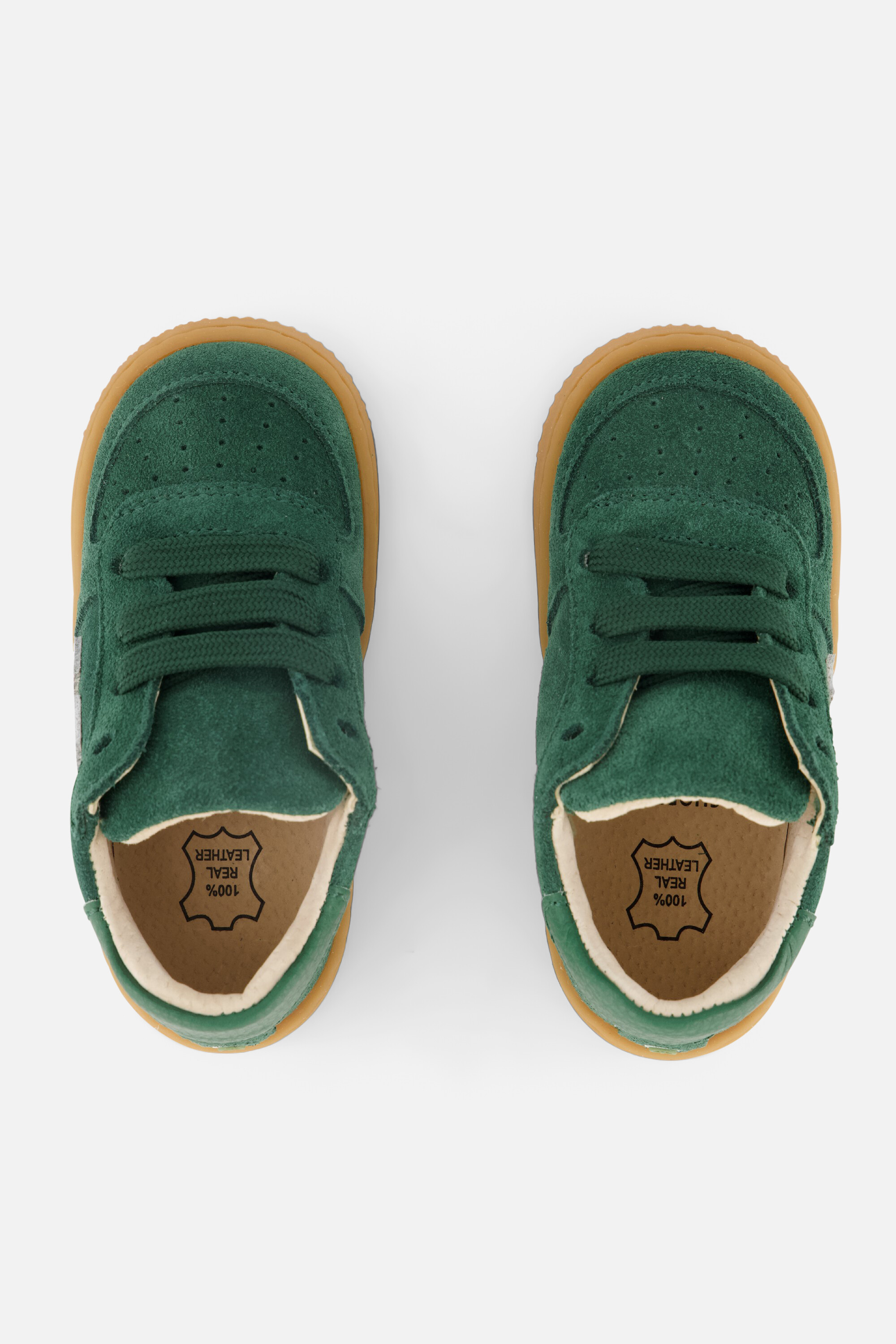 Shoesme ExtremeFlex® Babyschoenen groen Suede, foto 3
