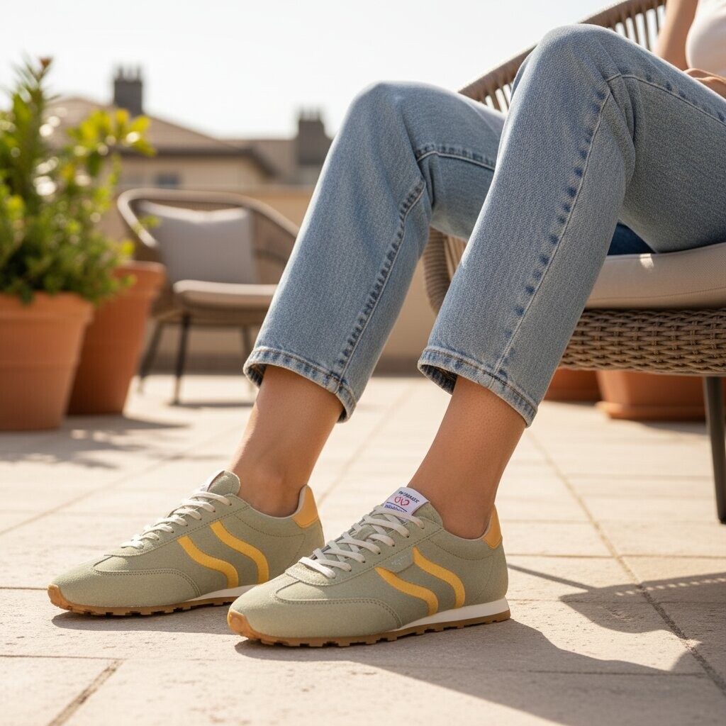 Tamaris Tamaris Sneakers beige Suéde