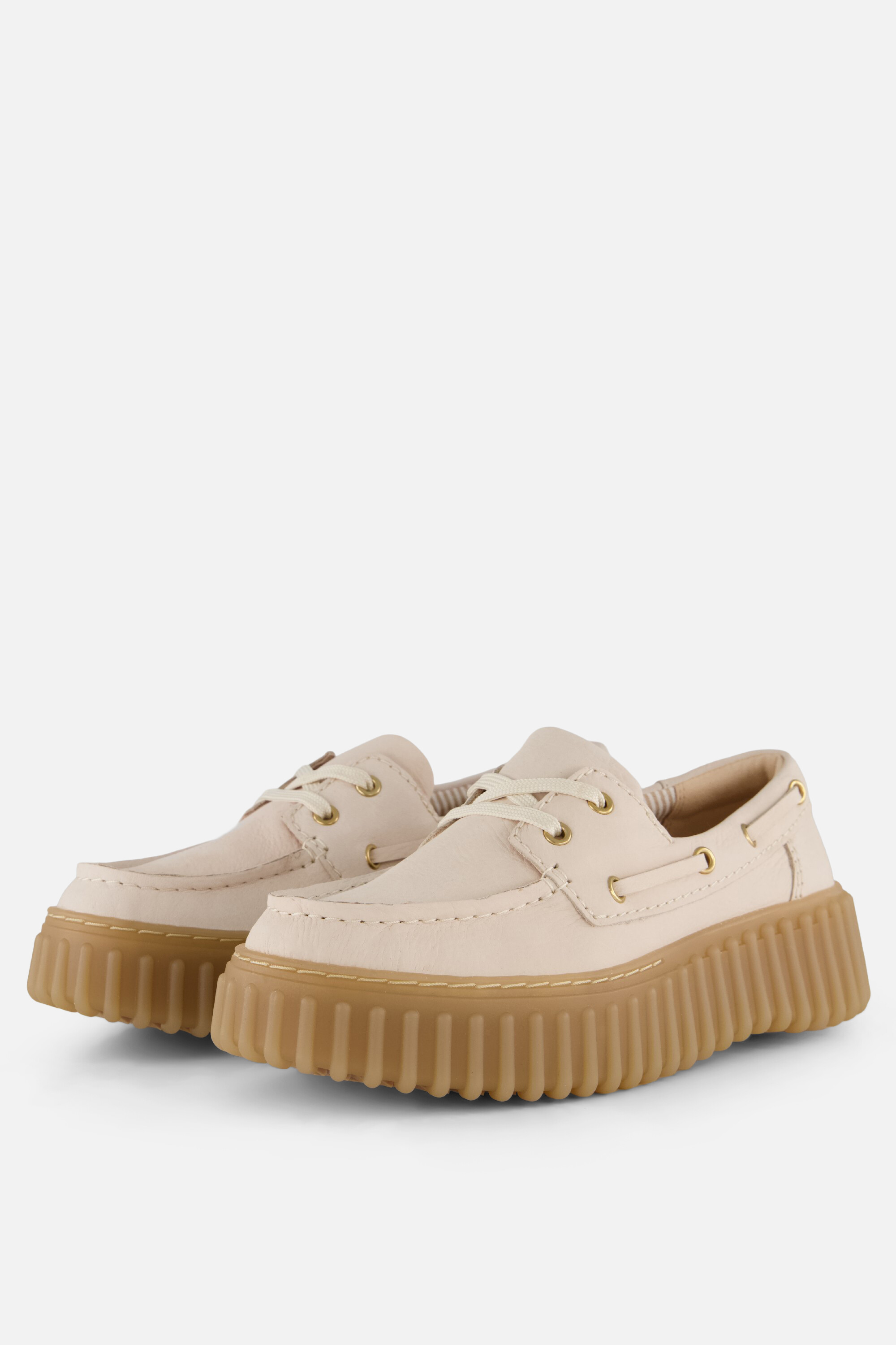 Clarks Torhill Bootschoenen wit Nubuck, foto 2