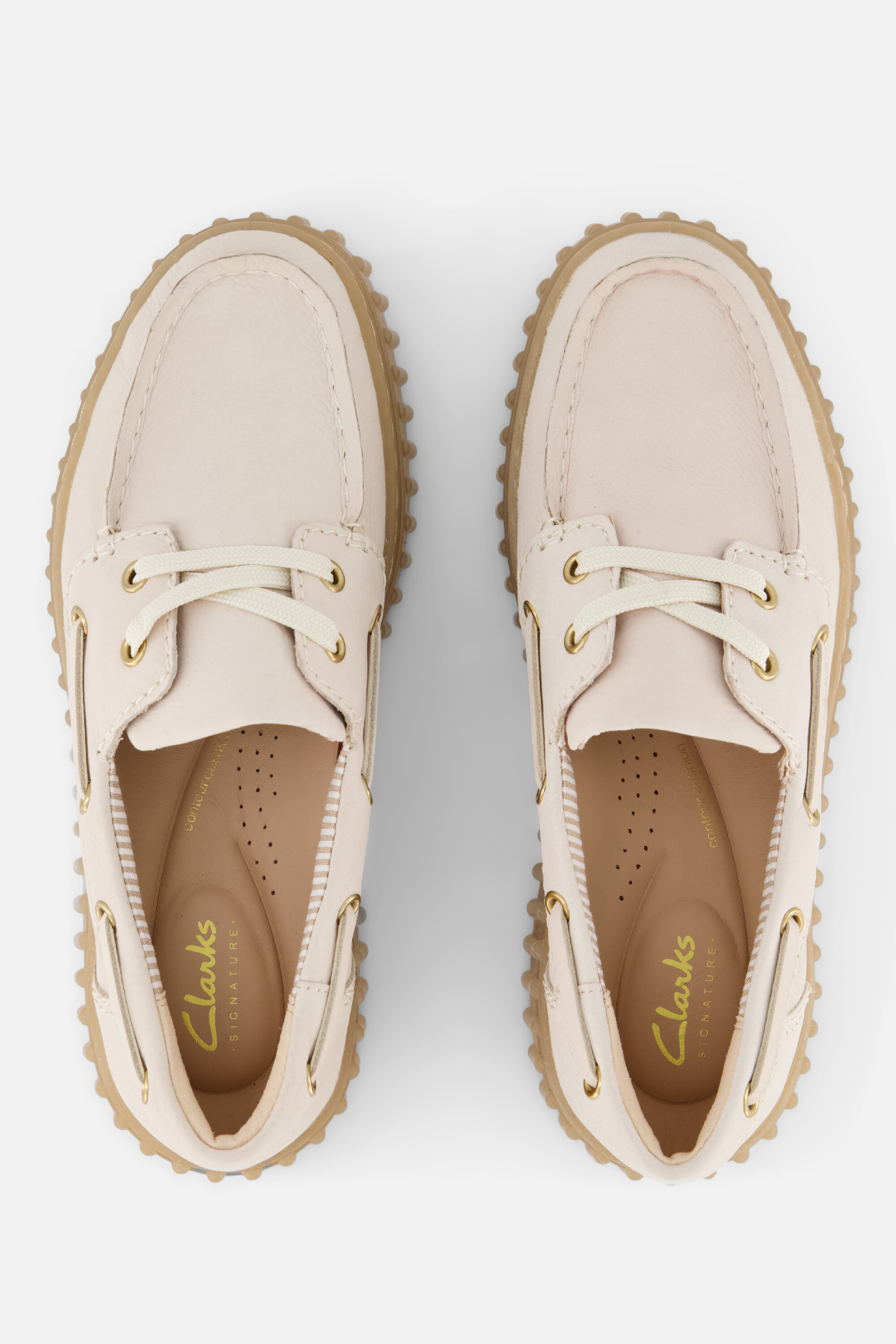 Clarks Torhill Bootschoenen wit Nubuck, foto 4