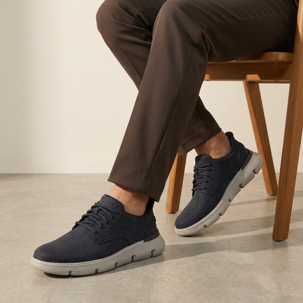 Skechers Skechers Garza Duran Slip-ins Instappers blauw