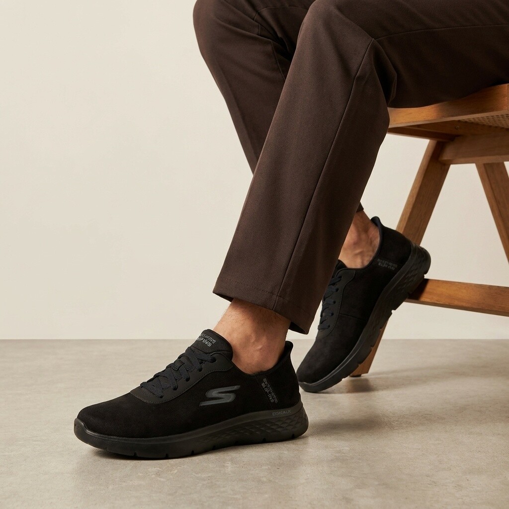 Skechers Skechers Go Walk Flex Slip-ins Instappers zwart