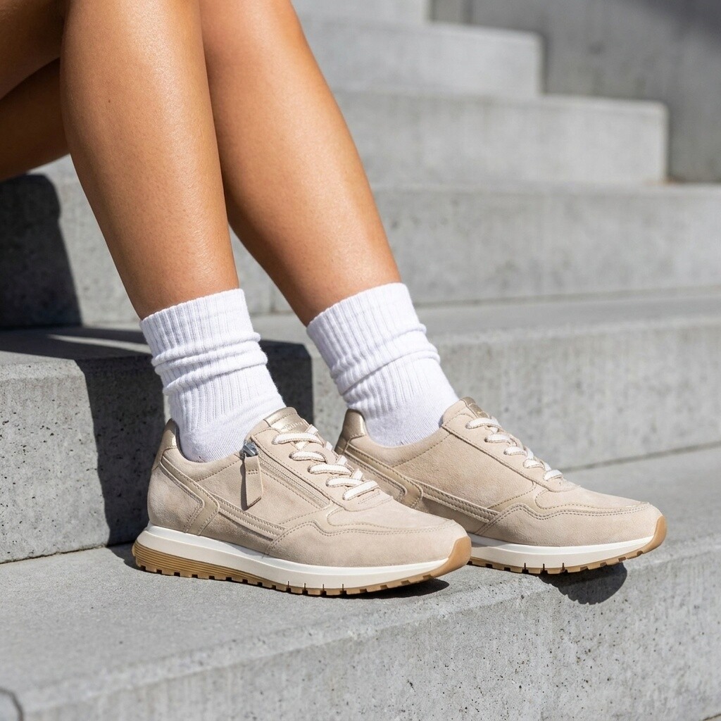 Gabor Gabor Sneakers beige Suéde