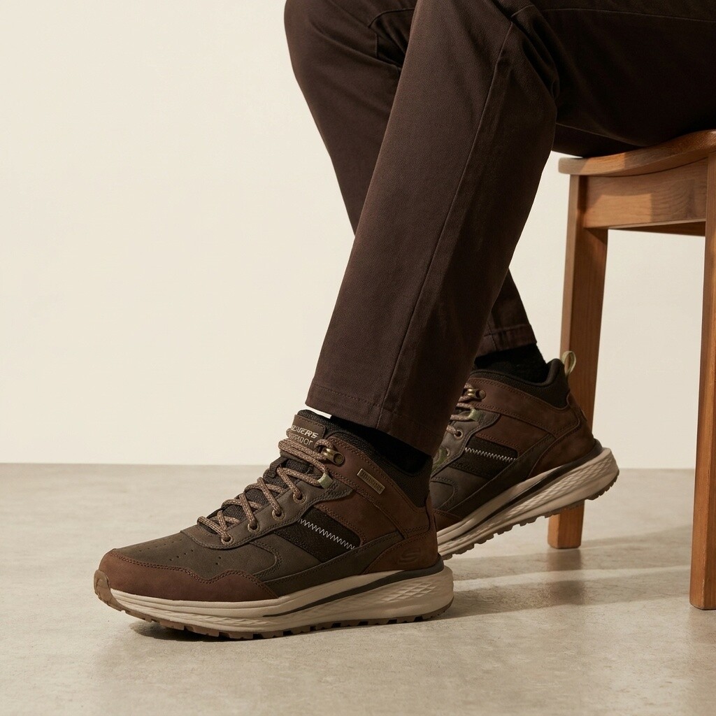 Skechers Skechers Slade Ultra Turner Veterboots bruin Leer