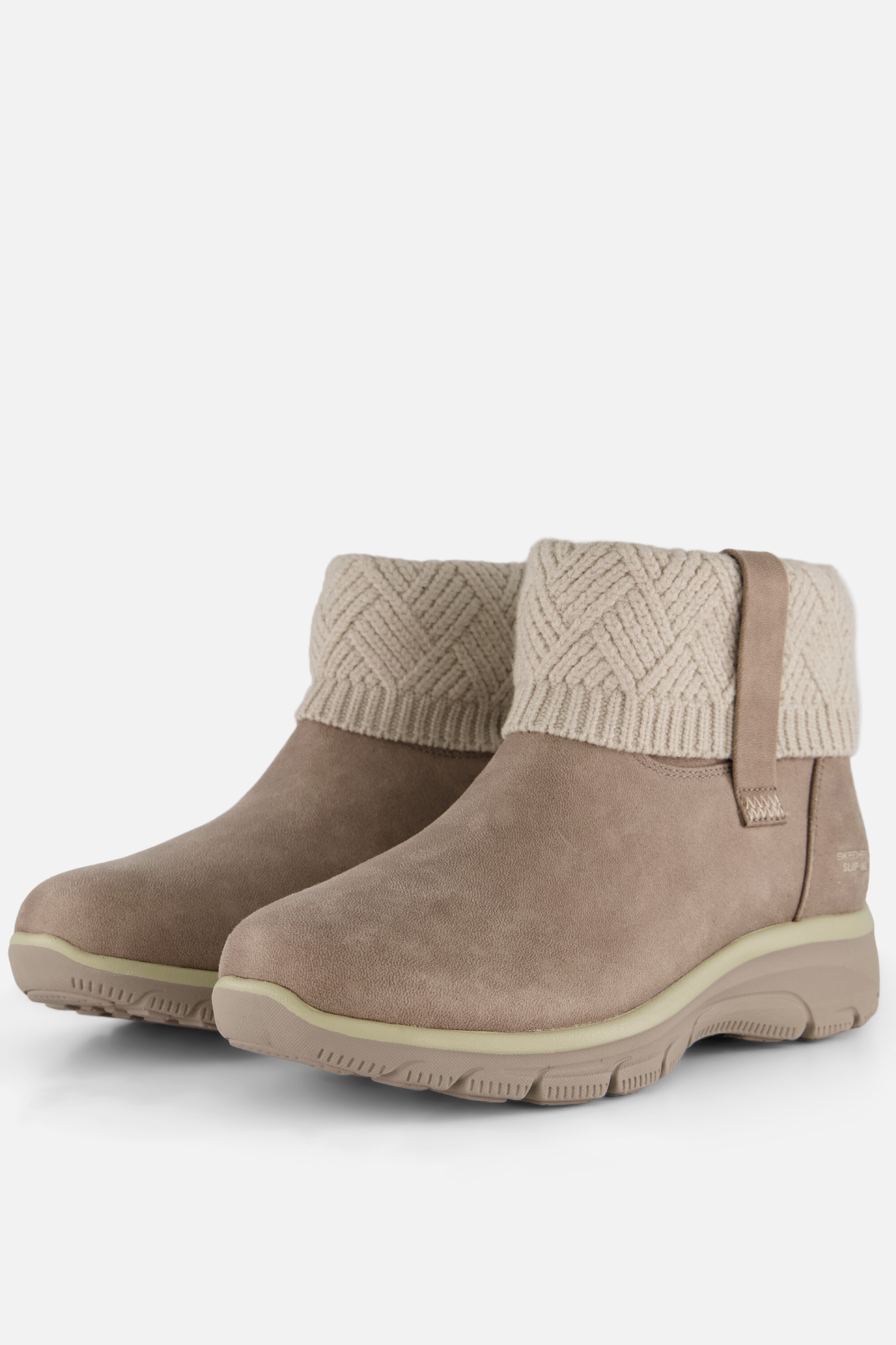 Skechers Skechers Slip-Ins Easy Going Enkellaarsjes taupe