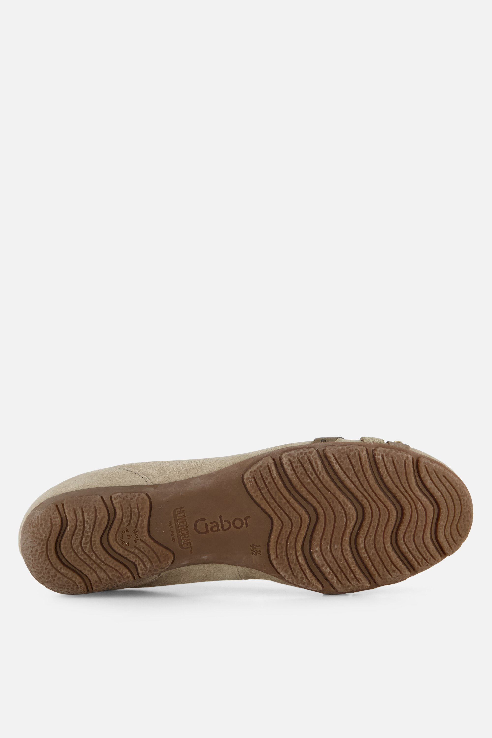 Gabor Ballerina's beige Leer, foto 5
