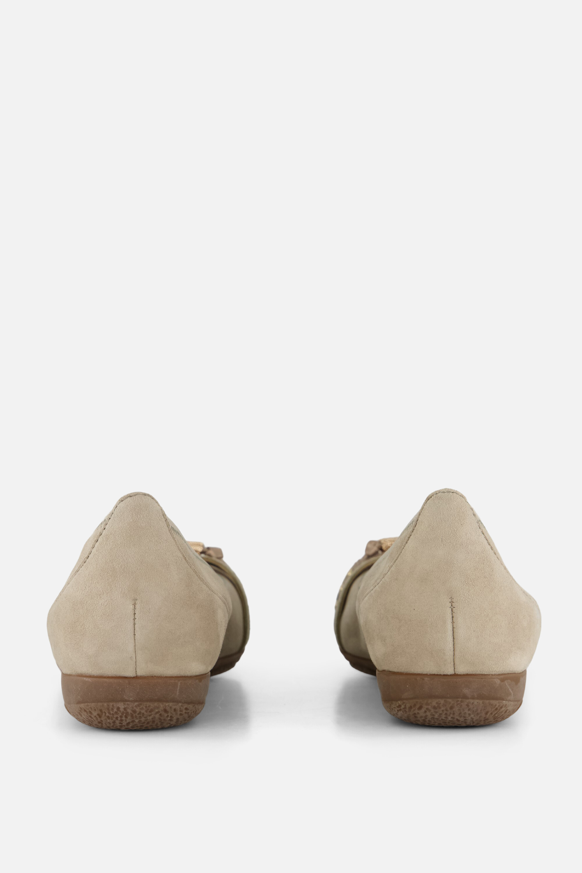 Gabor Ballerina's beige Leer, foto 3