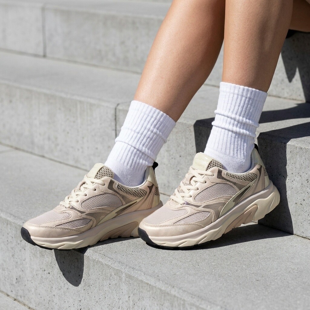 Gabor Gabor Rolling Soft Sneakers roze Leer