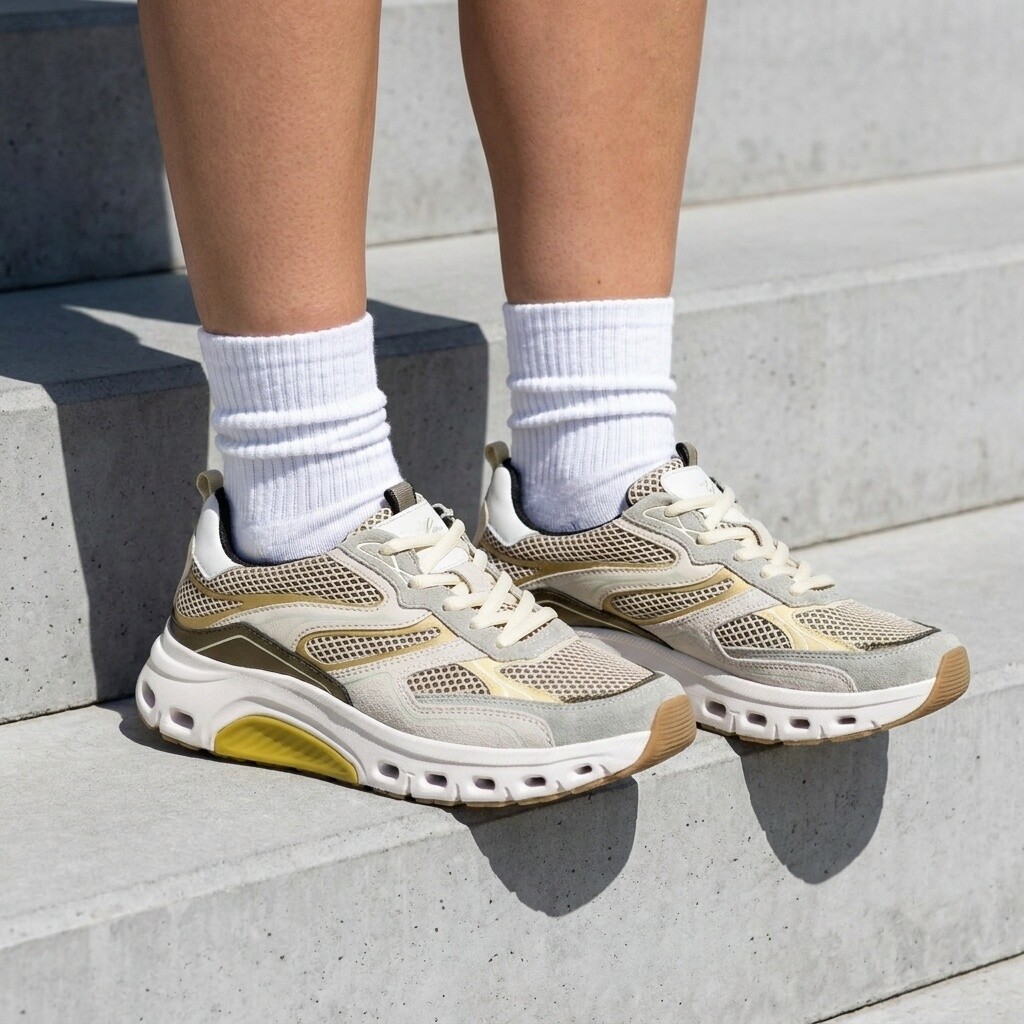 Gabor Gabor Rollingsoft Sneakers beige Suéde